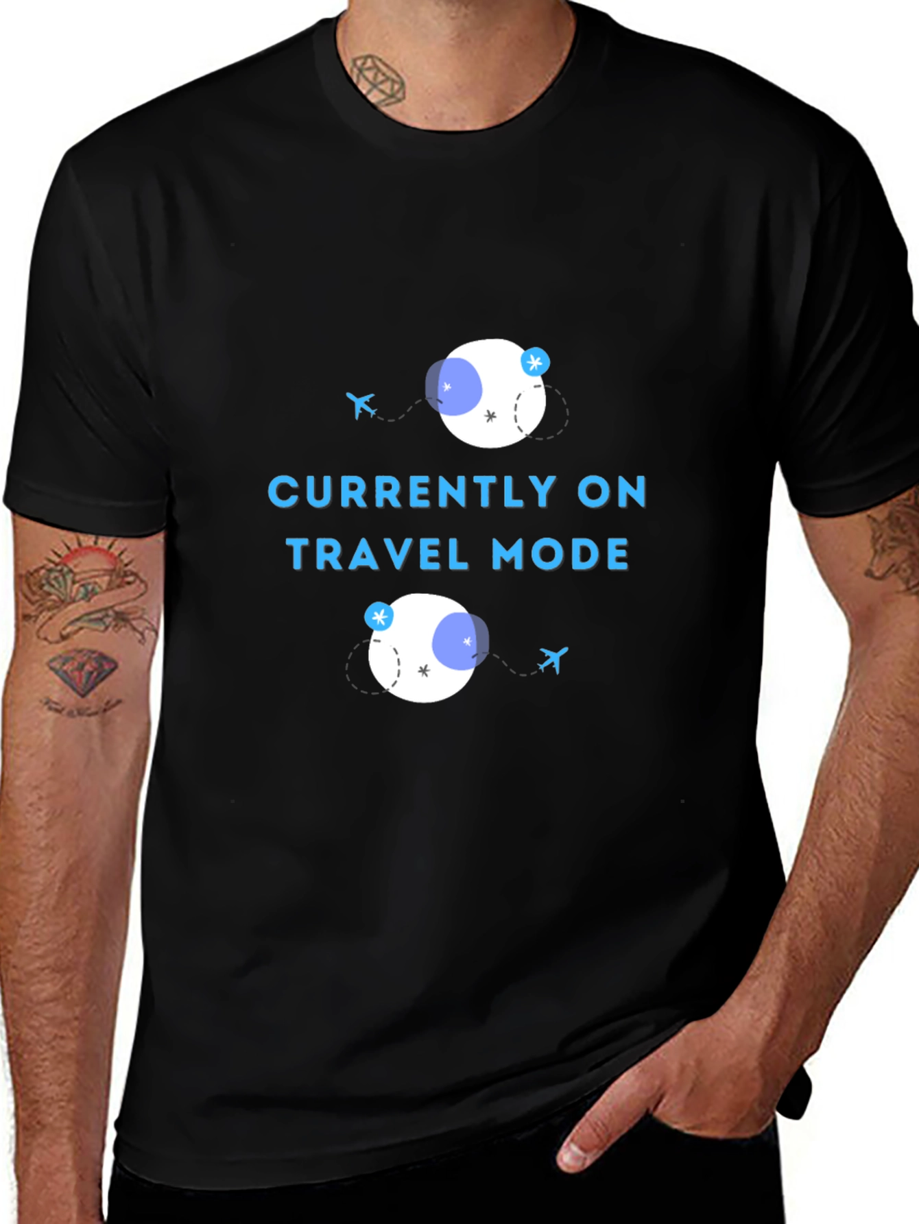 Variant 29 of Currently on Travel Mode T-Shirt