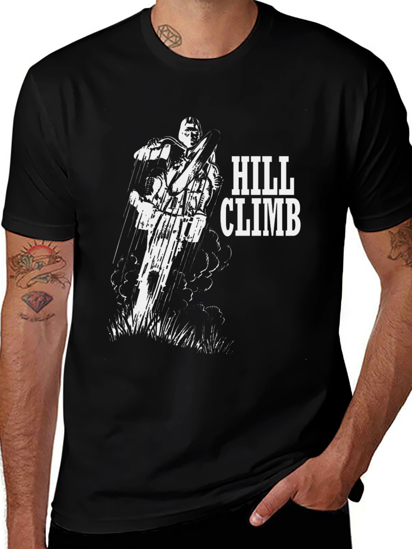 Hill Climb T-Shirt - Mountain Bike Design