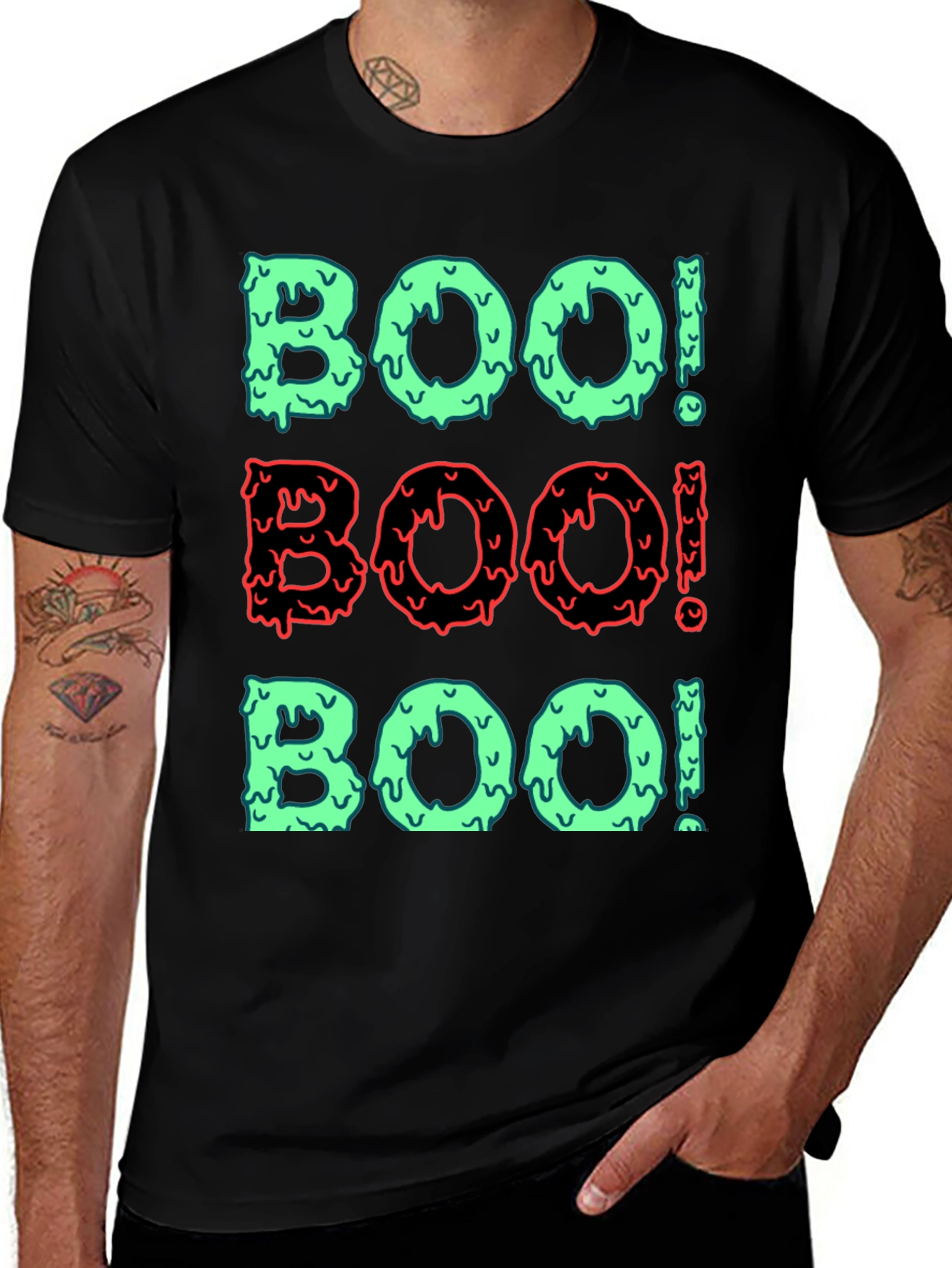 Spooky Boo! Halloween Graphic Tee
