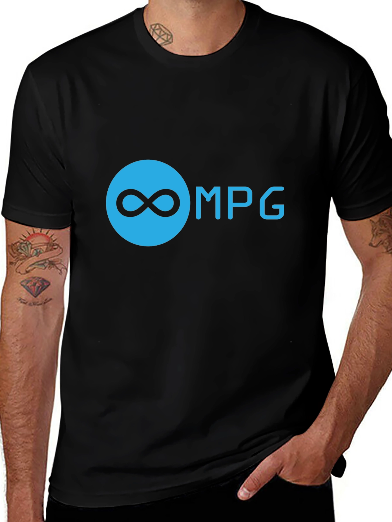 Variant 3 of Infinity MPG Graphic Tee - Eco-Friendly Driving