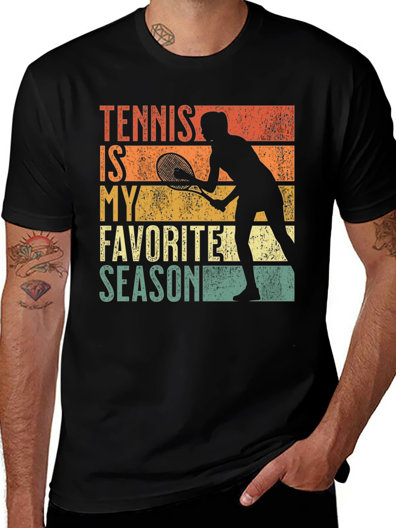 Variant 11 of Tennis Is My Favorite Season Graphic Tee