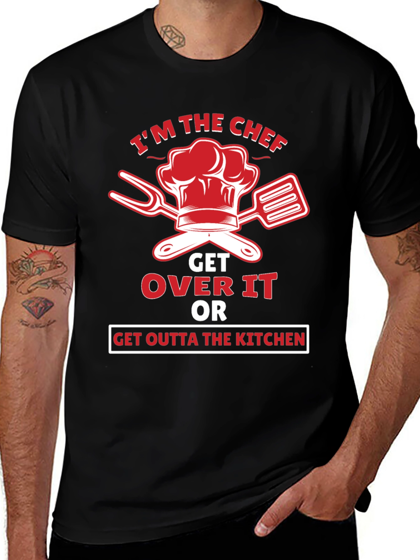 Variant 10 of I'm The Chef Graphic T-Shirt