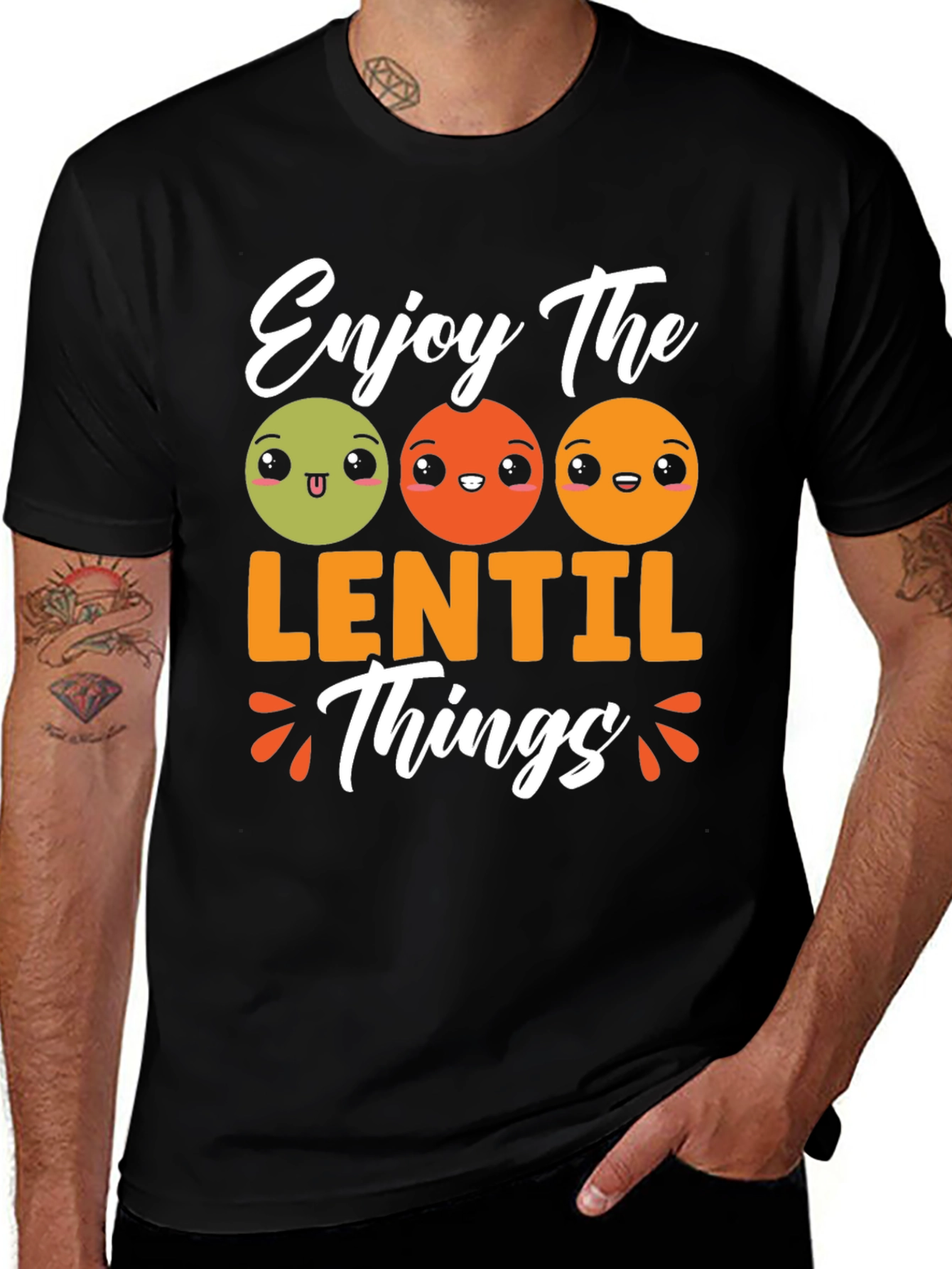 Variant 12 of Enjoy The Lentil Things Graphic Tee