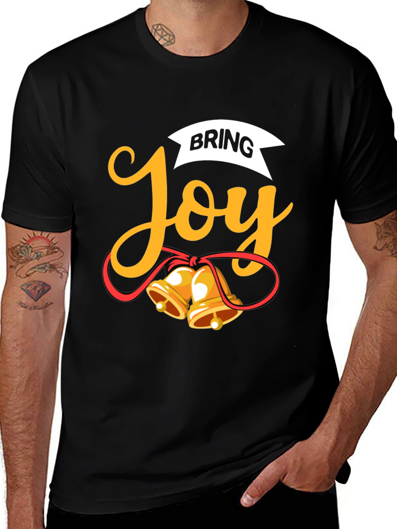 Bring Joy Bells Holiday T-Shirt