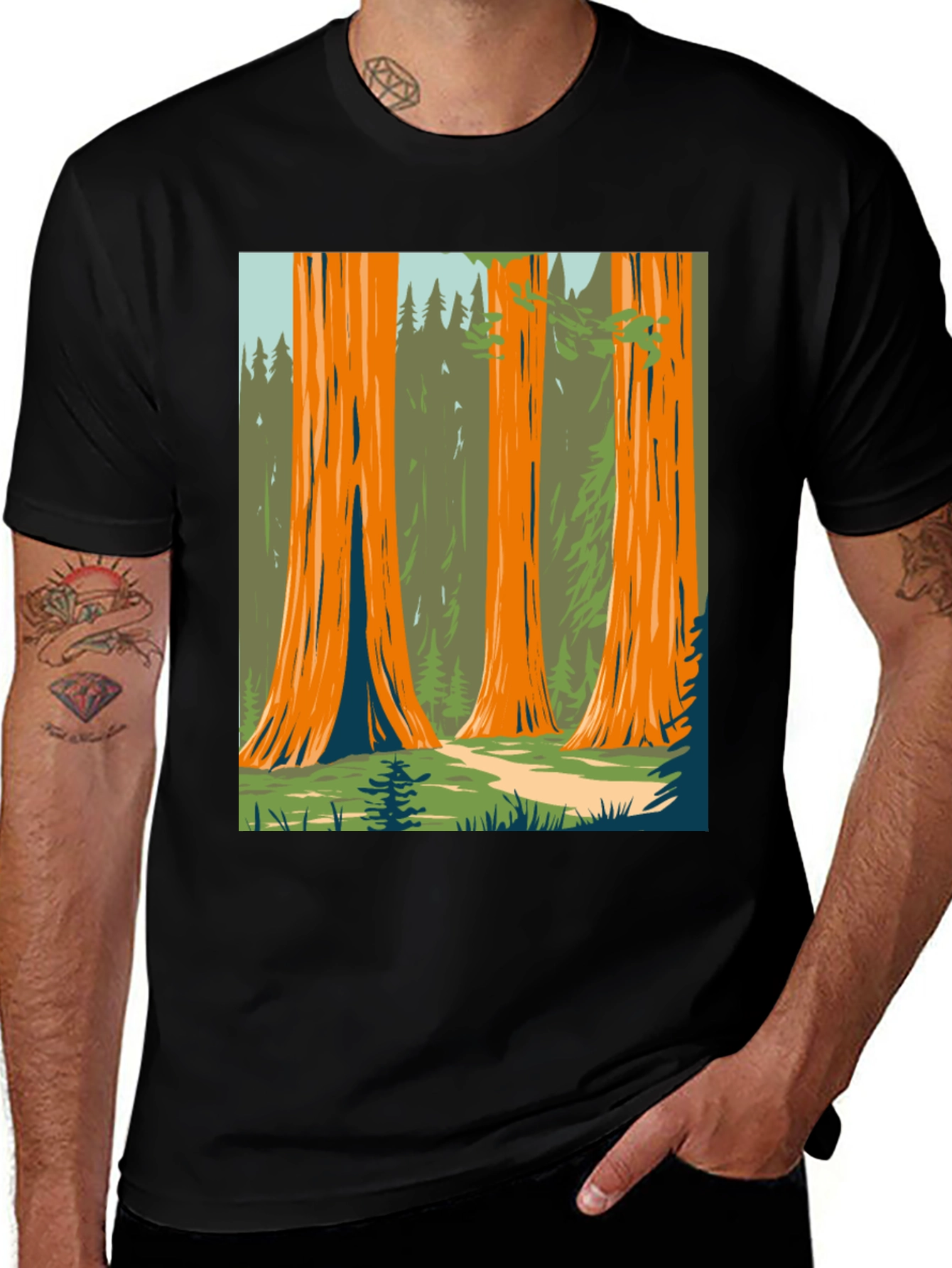Variant 18 of Sequoia National Park Graphic T-Shirt