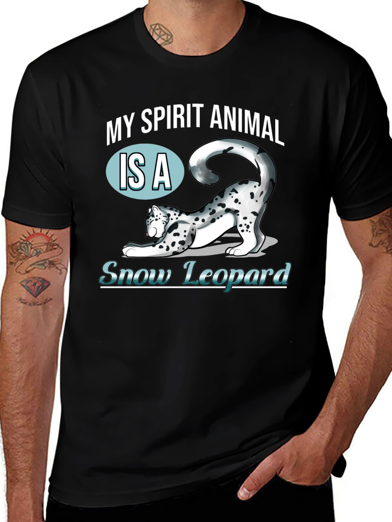 My Spirit Animal Snow Leopard T-Shirt