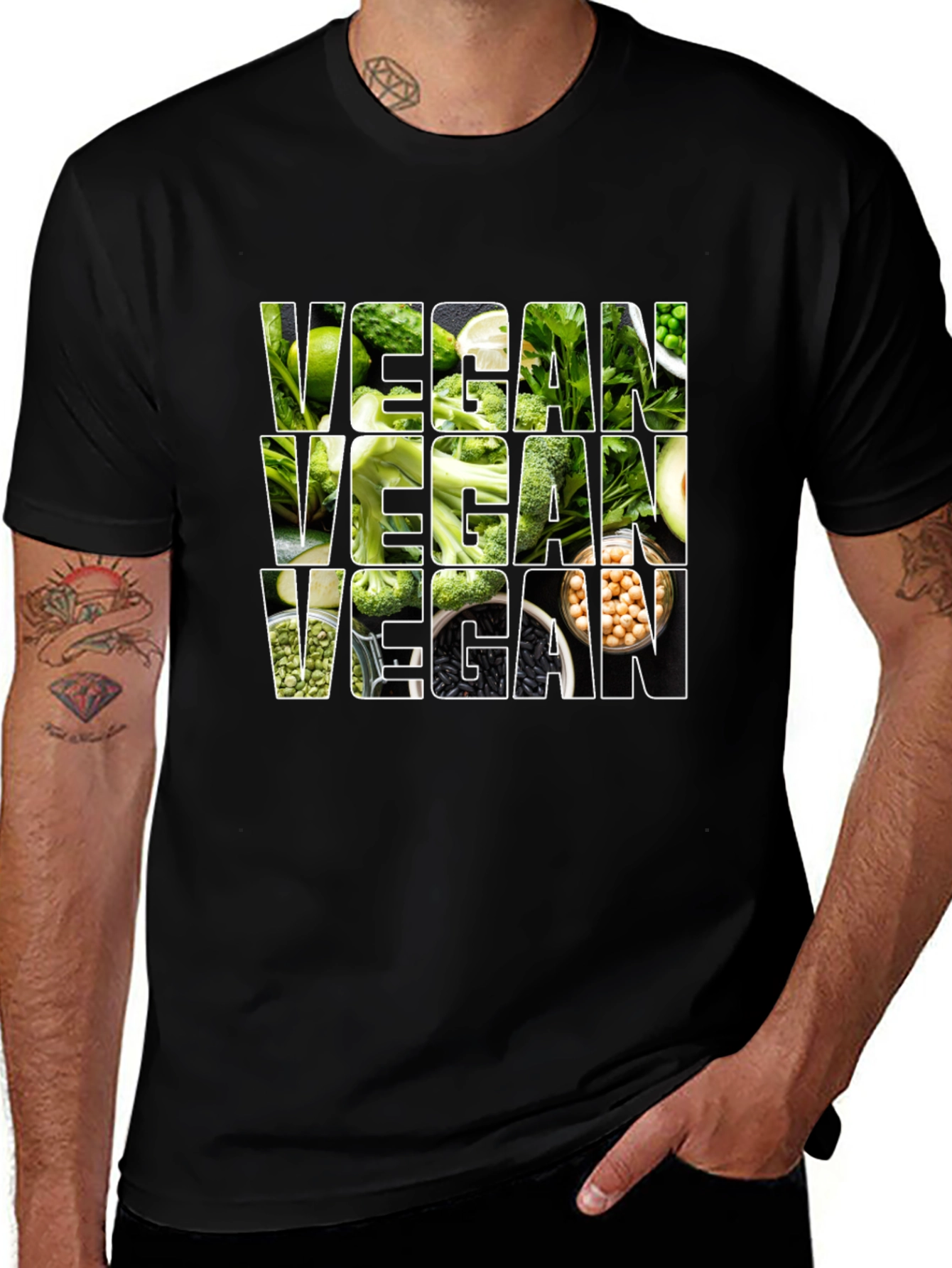 Variant 30 of Vegan T-Shirt - Healthy Lifestyle Tee