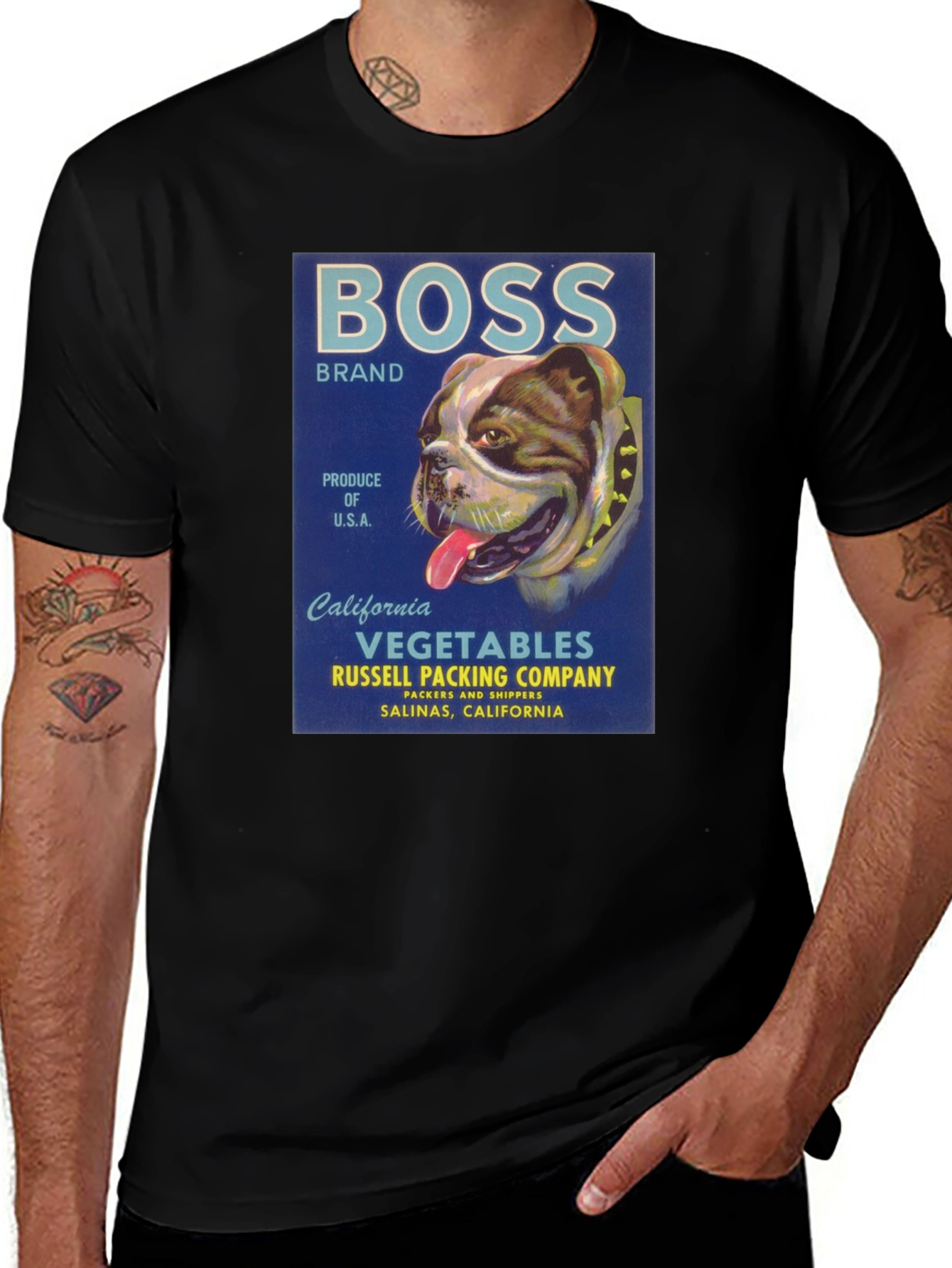 Variant 11 of Vintage Dog Vegetables T-Shirt