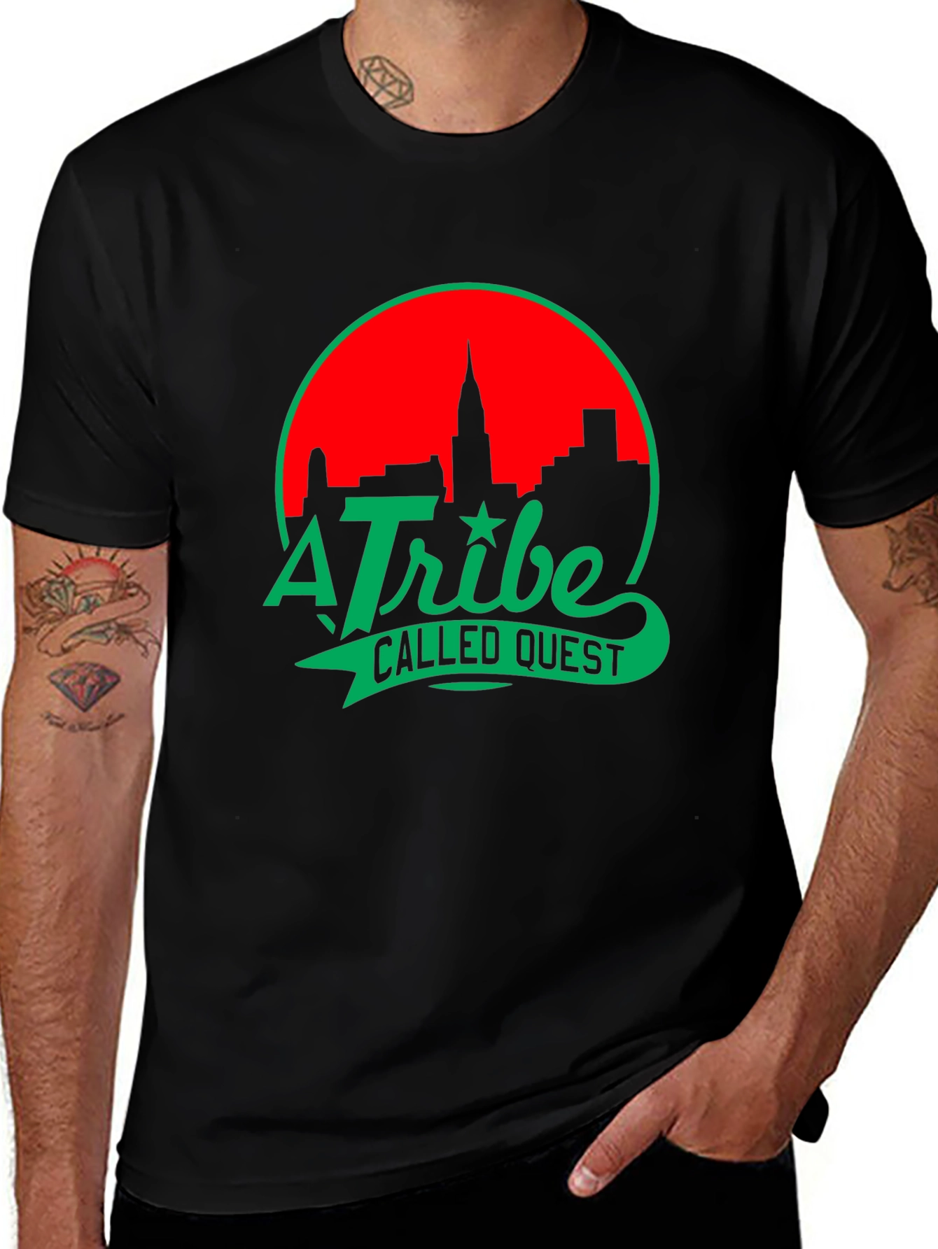 Variant 30 of A Tribe Called Quest Men's Black T-Shirt
