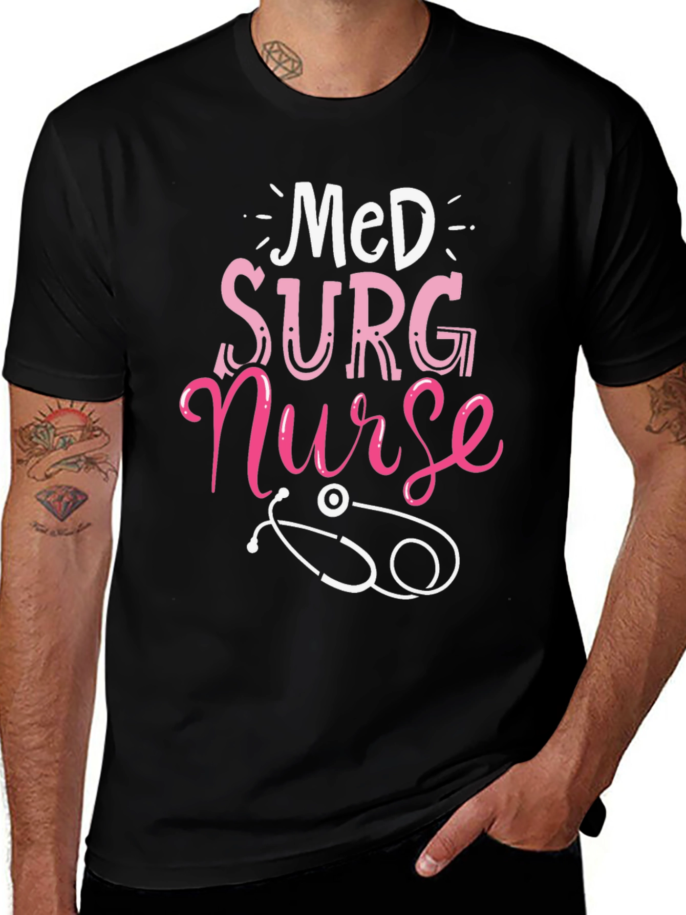 Variant 5 of Med Surg Nurse T-Shirt - Medical Profession Apparel