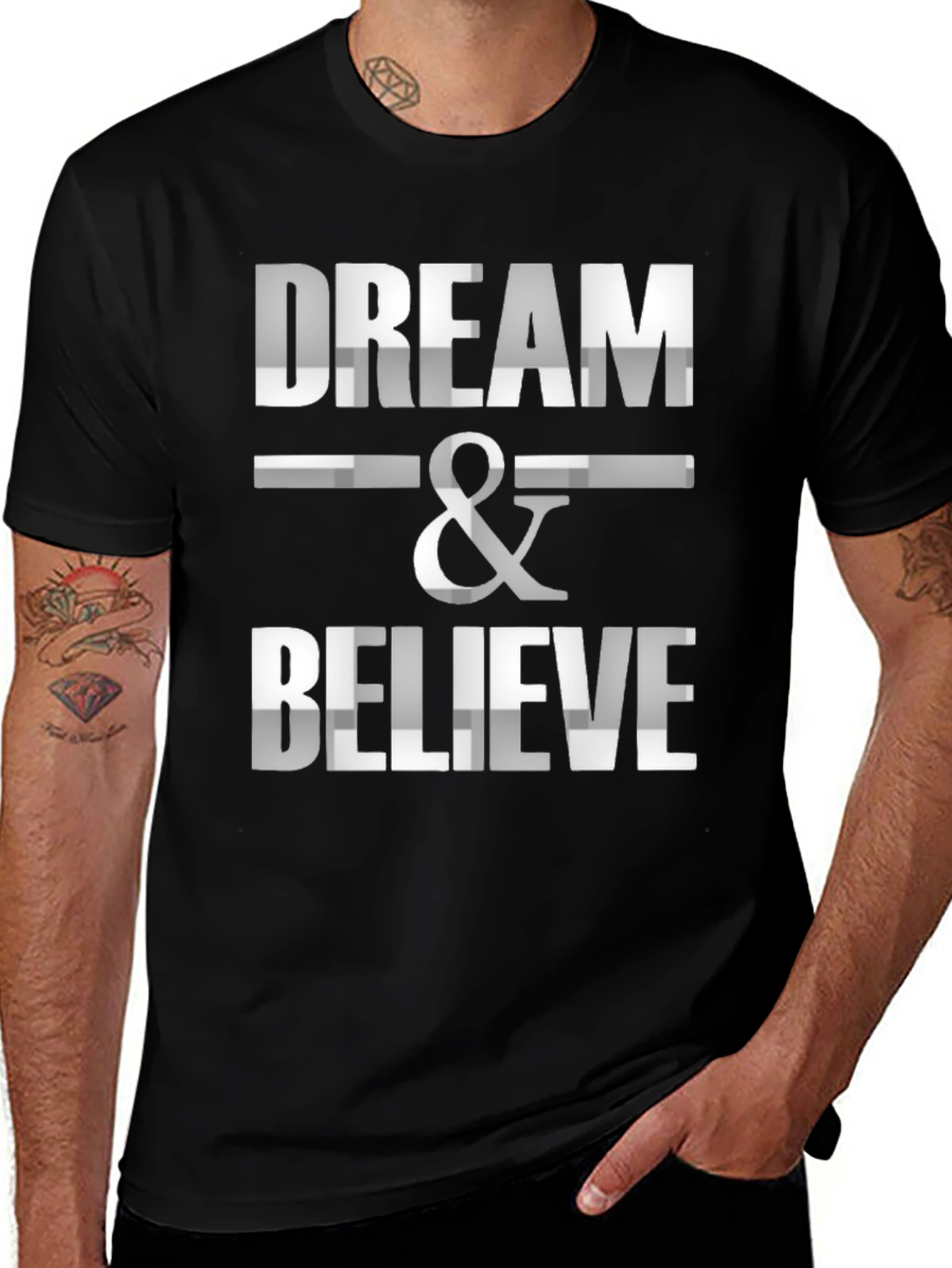 Variant 11 of Dream & Believe Graphic T-Shirt