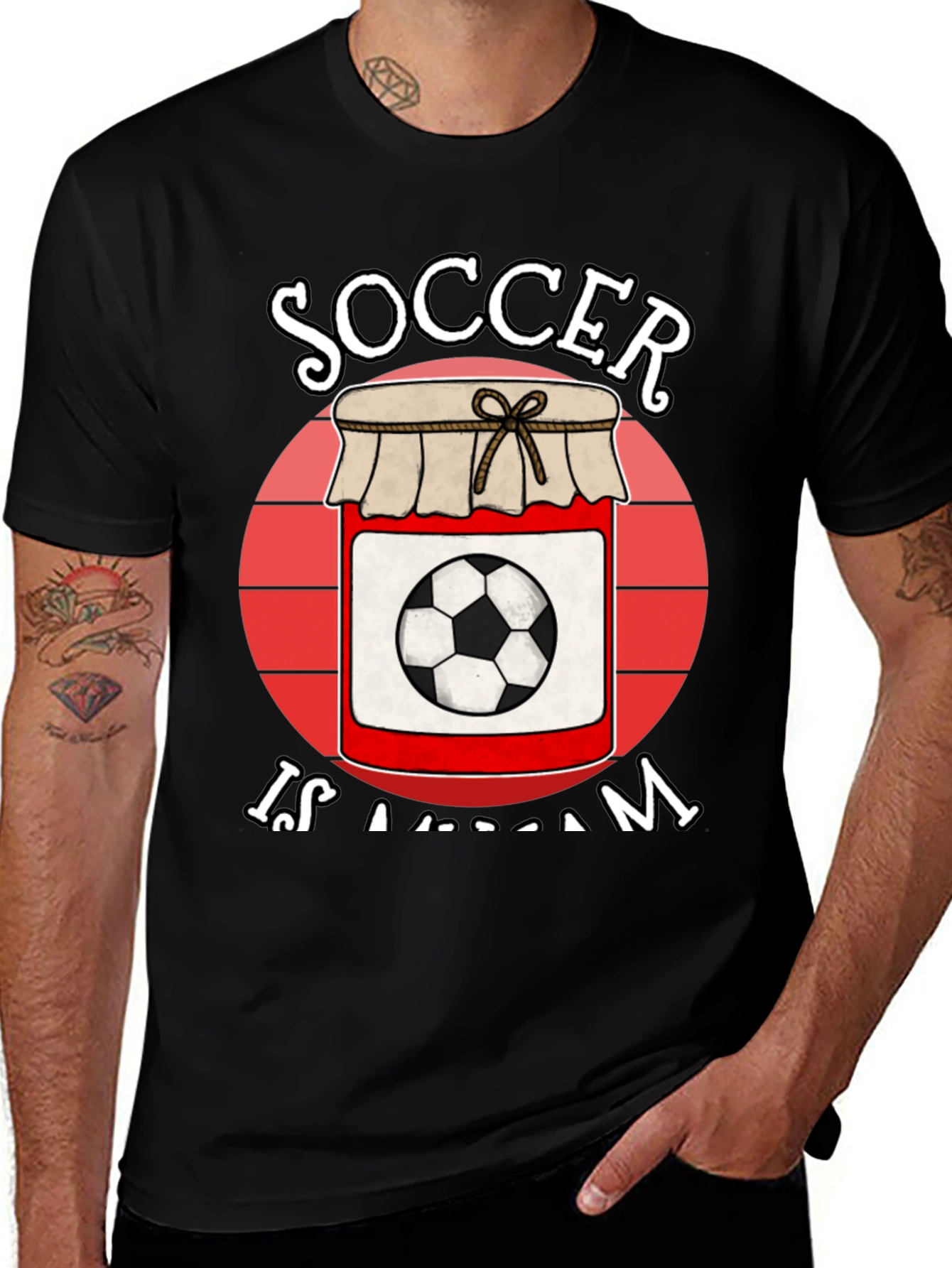 Variant 29 of Soccer is JAM Graphic T-Shirt