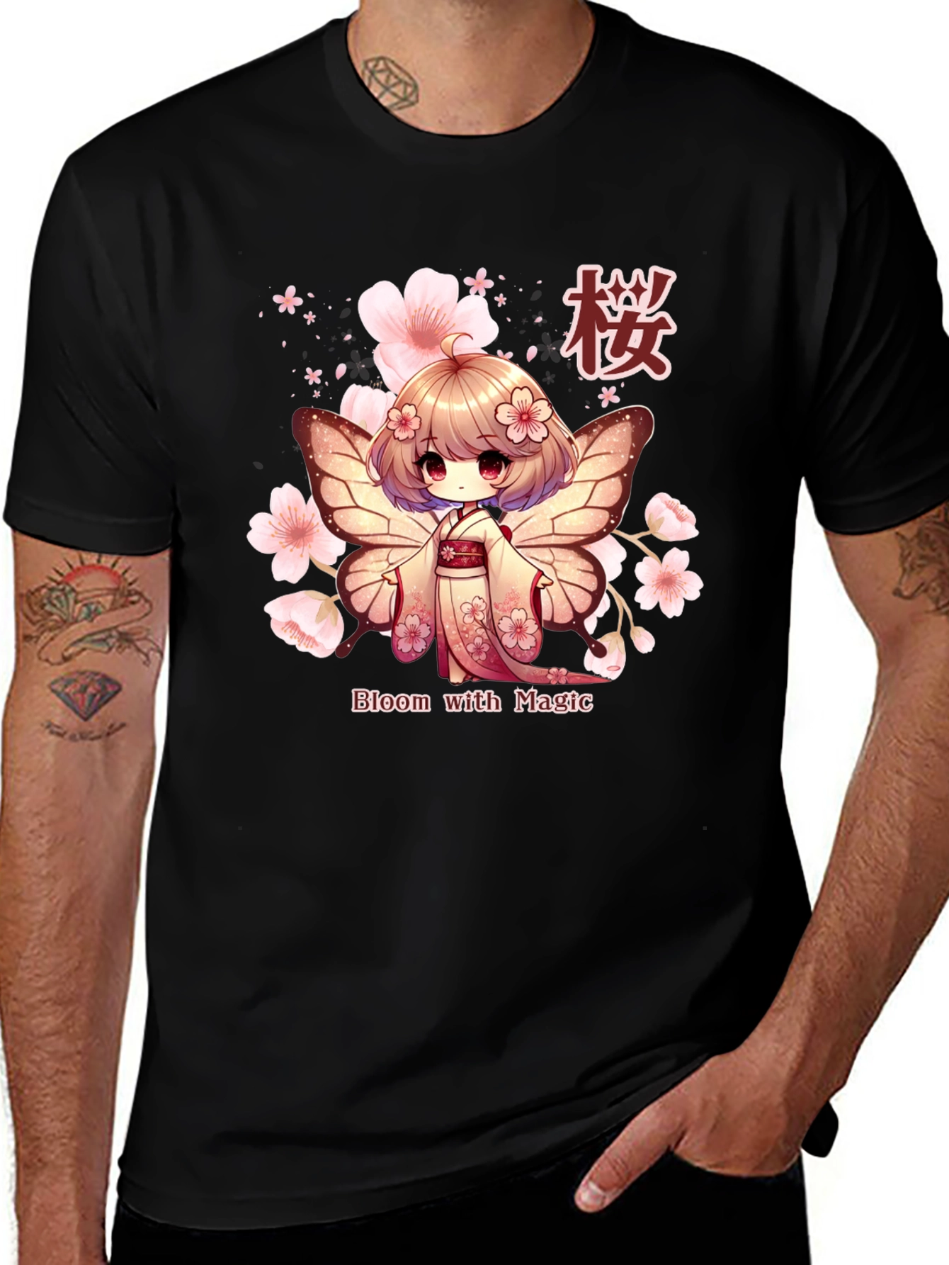 Variant 11 of Bloom with Magic Anime T-Shirt