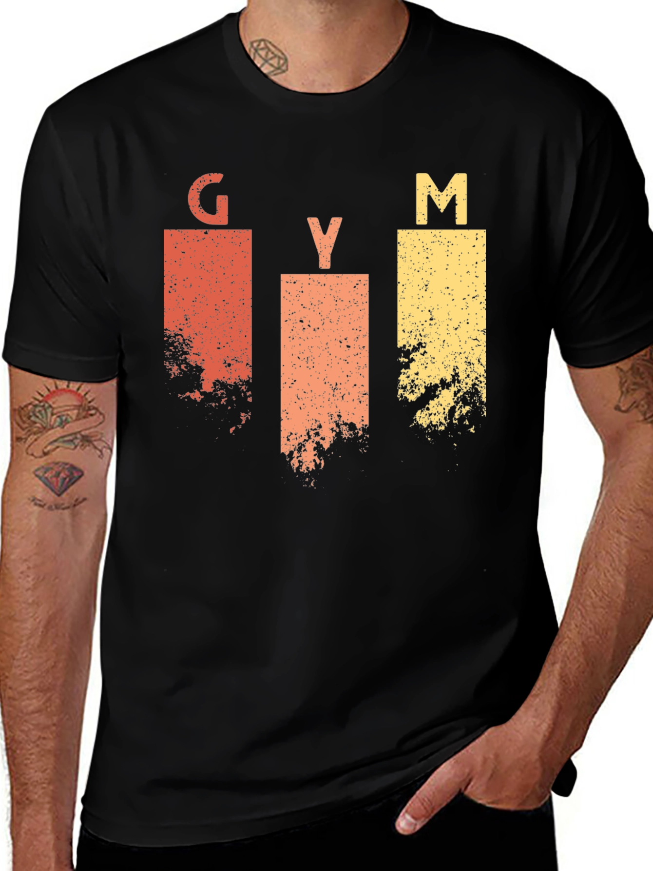 Variant 17 of Retro GYM Graphic T-Shirt