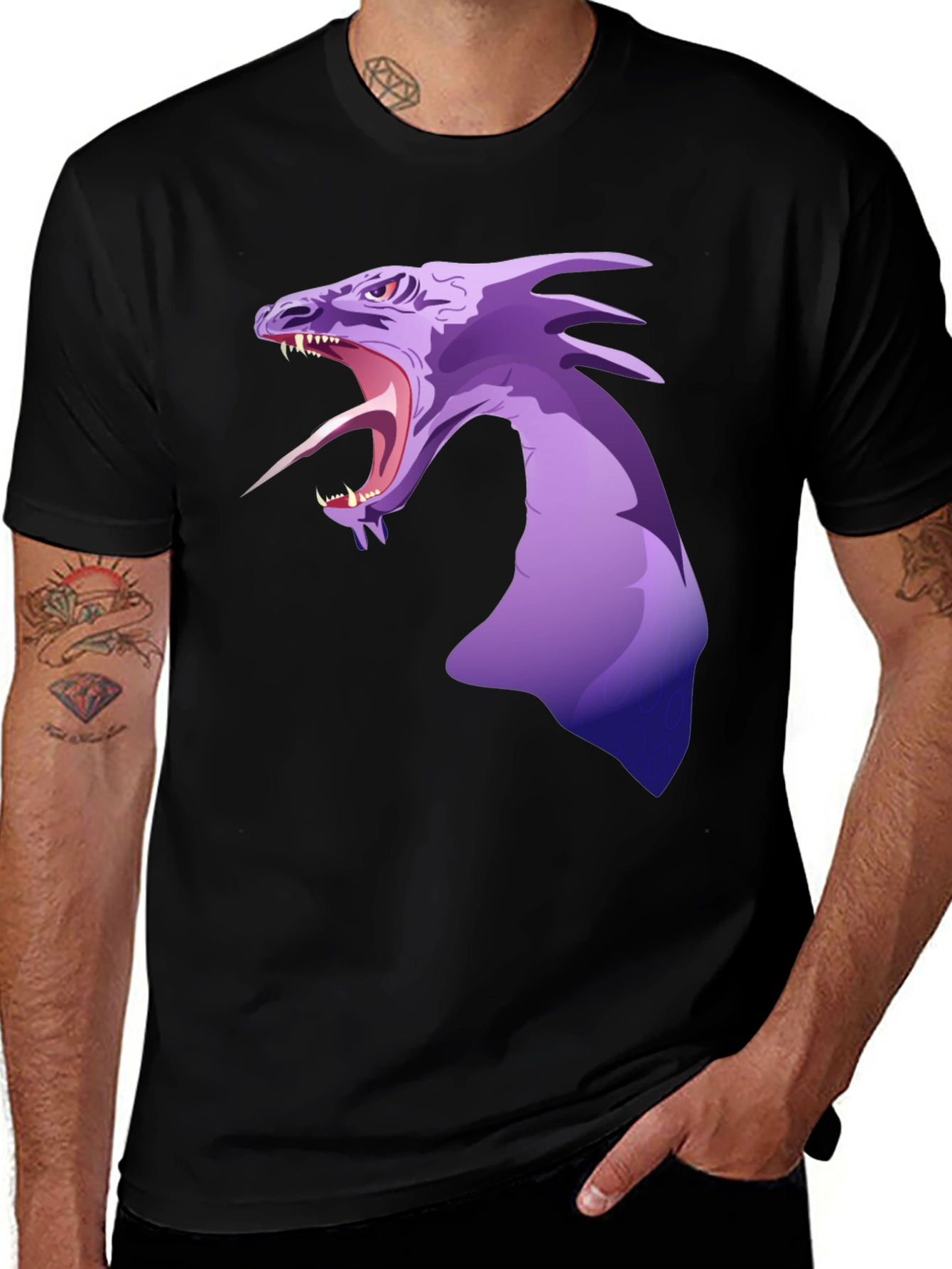 Variant 5 of Dragon Graphic T-Shirt - Bold and Stylish