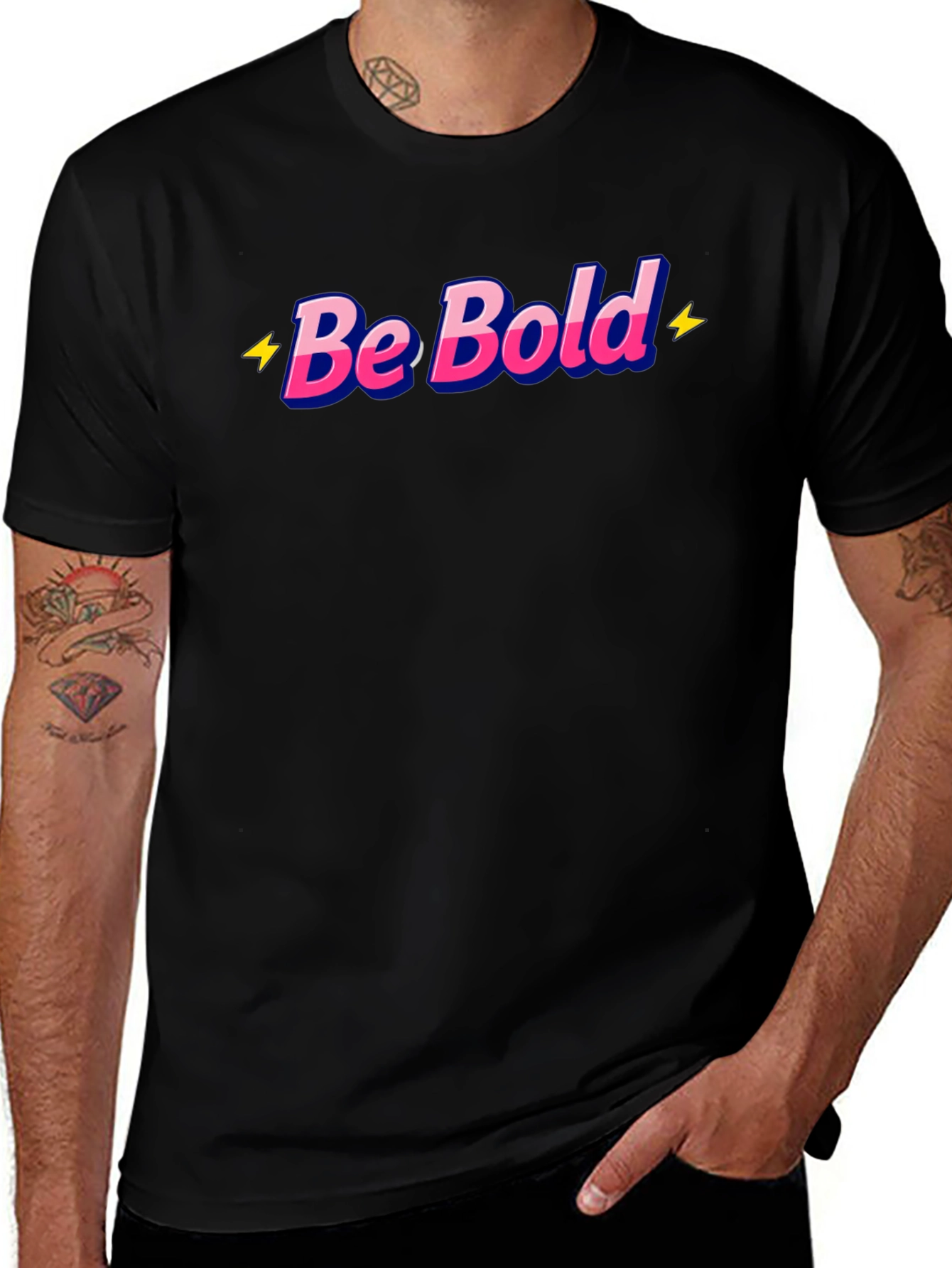 Variant 28 of Be Bold Graphic Tee - Stylish Comfort