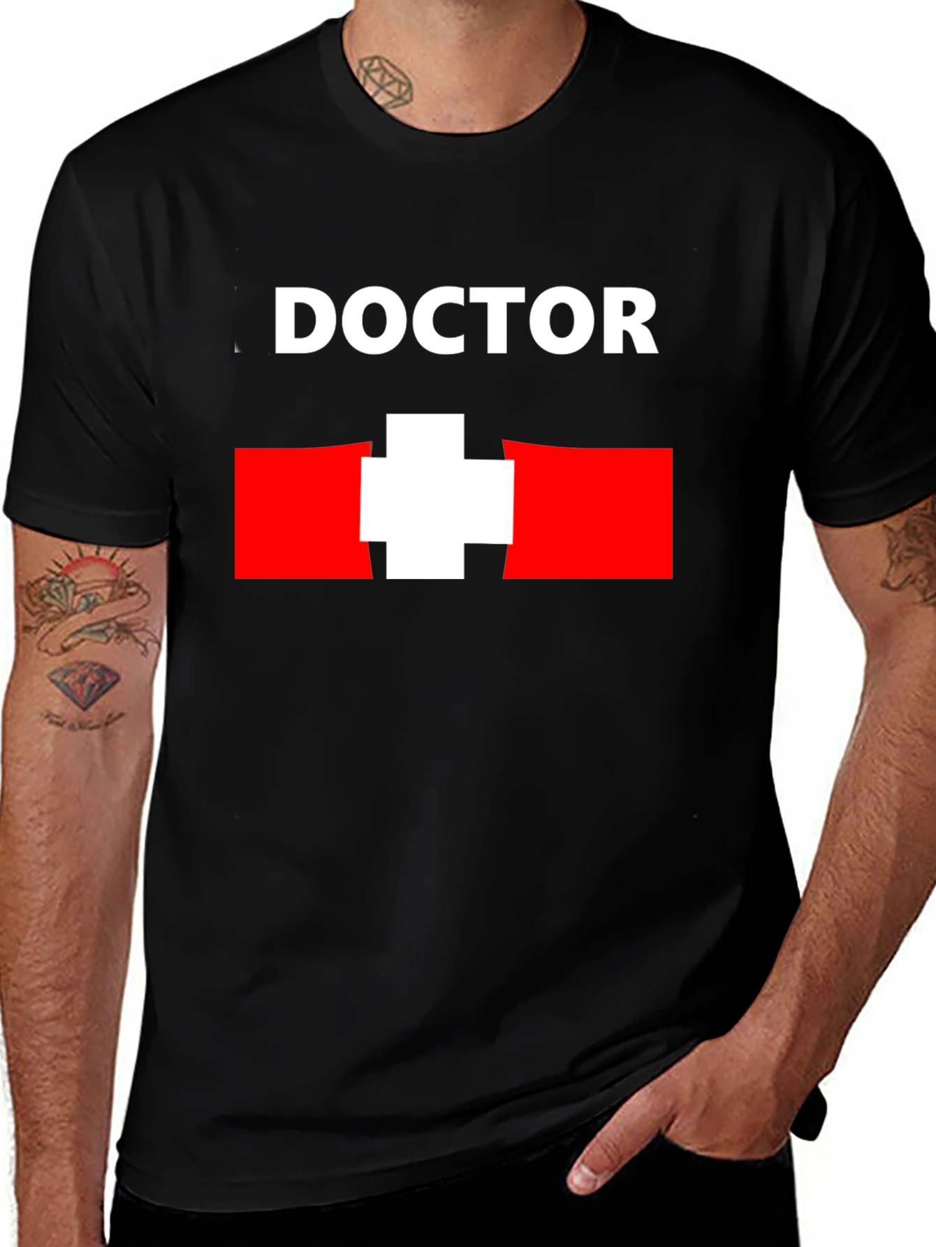 Variant 2 of Doctor T-Shirt - Medical Professional Tee