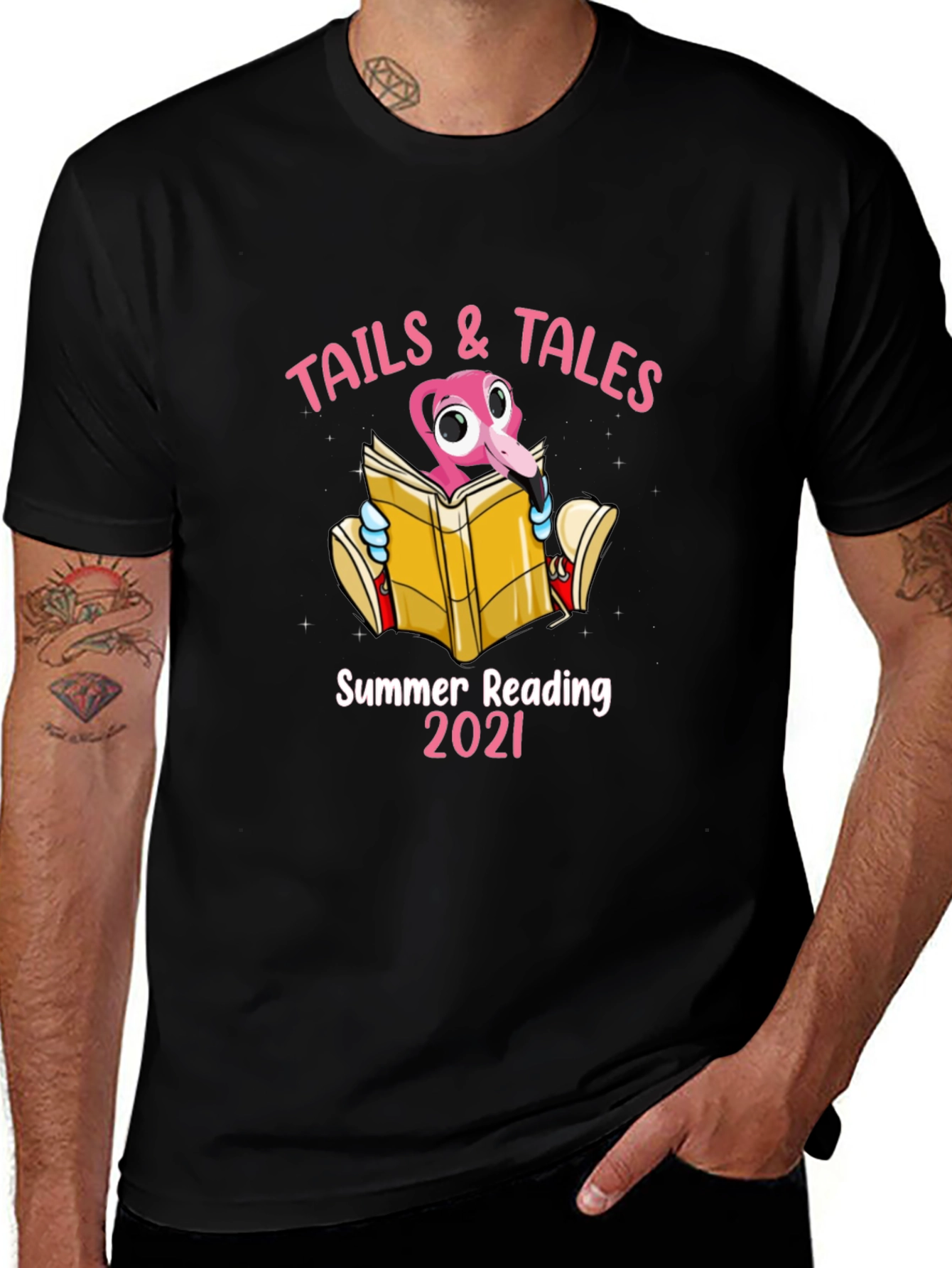 Tails & Tales Summer Reading 2021 T-Shirt