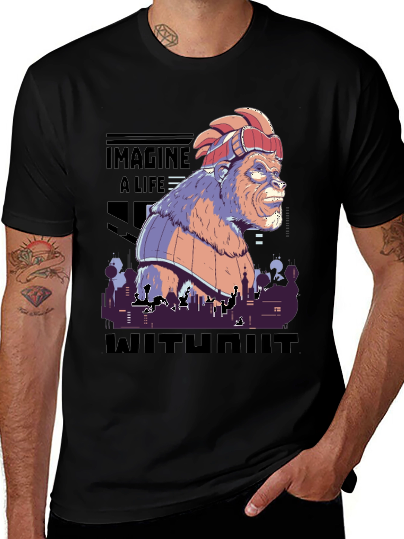 Variant 15 of Imagine Life Without It Graphic Tee
