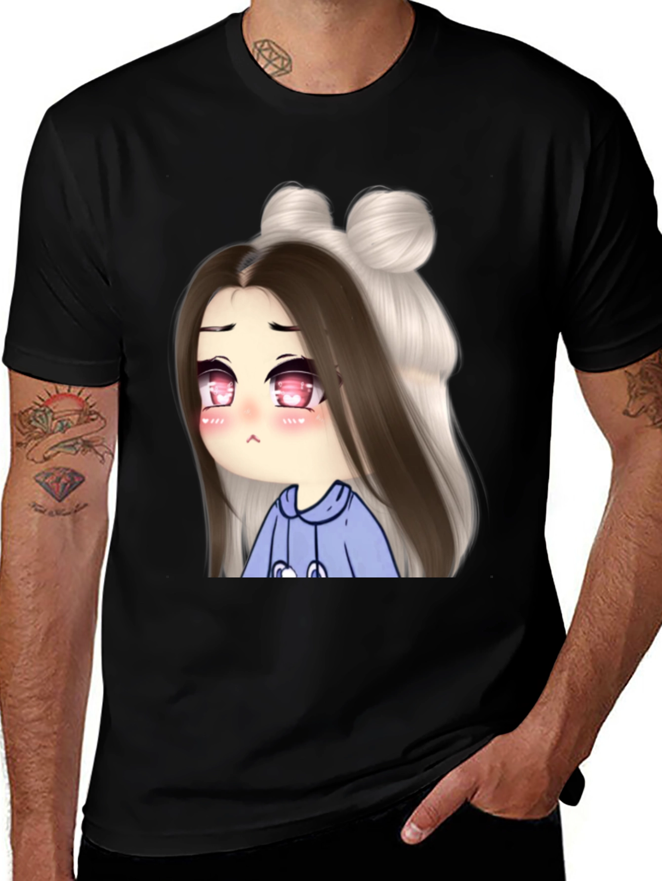 Variant 28 of Anime Girl Graphic Tee - Unique Design