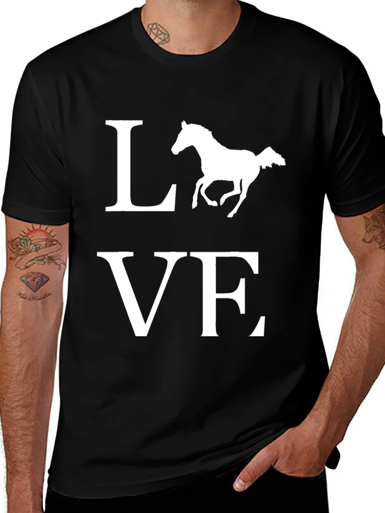 Variant 7 of Horse Lover T-Shirt - Stylish Equestrian Tee