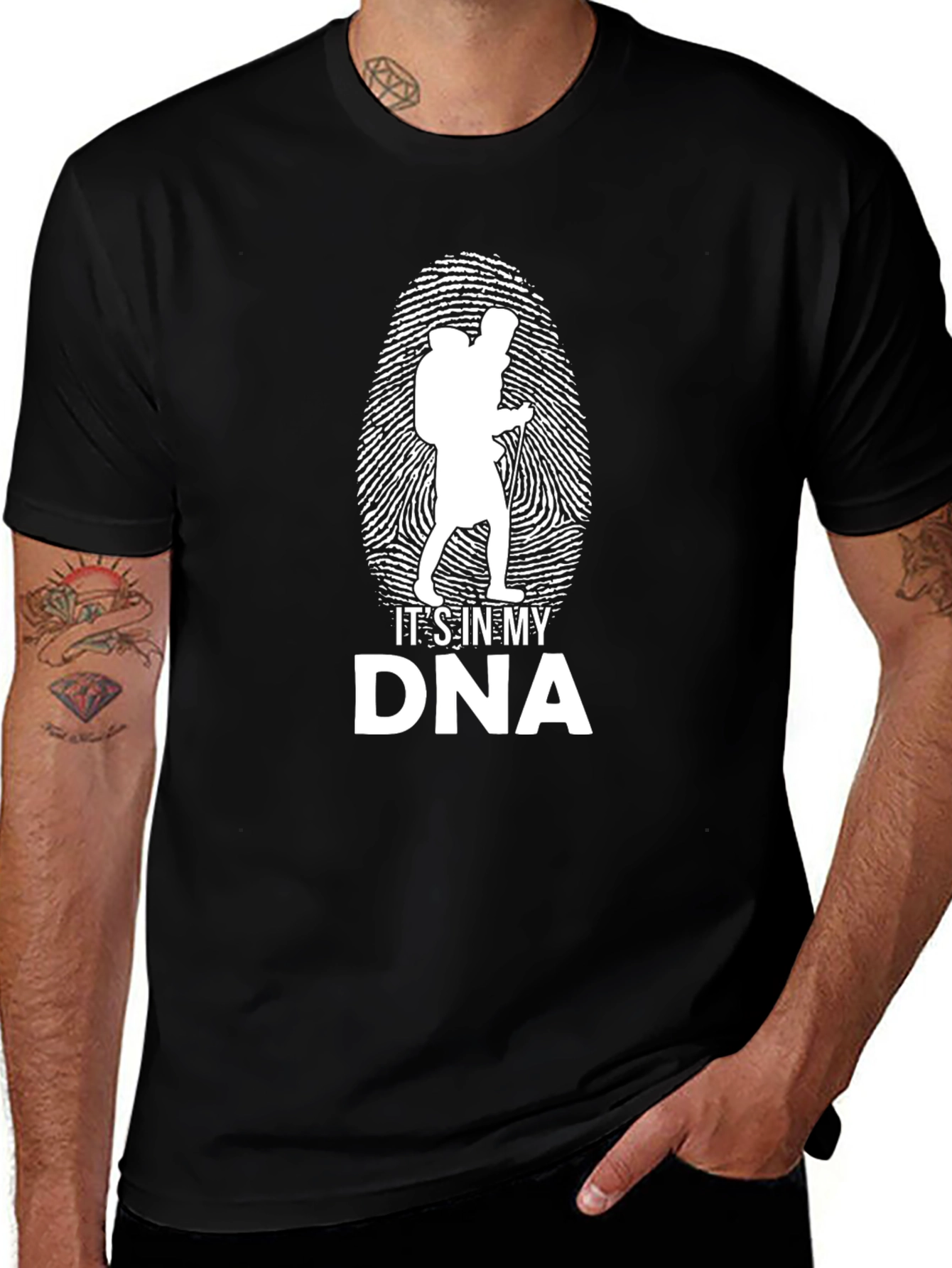 Variant 11 of Hiking DNA T-Shirt