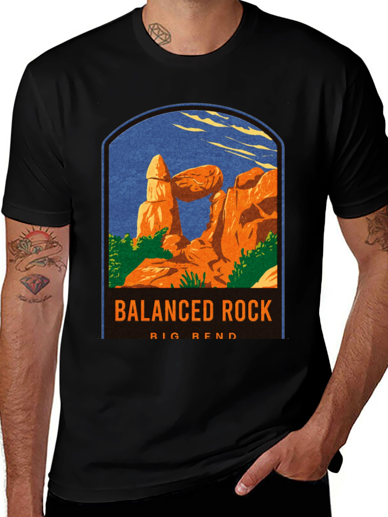 Variant 23 of Balanced Rock Graphic T-Shirt