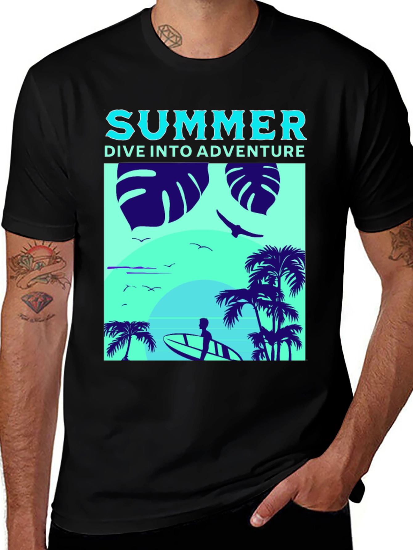 Variant 27 of Summer Adventure Graphic Tee