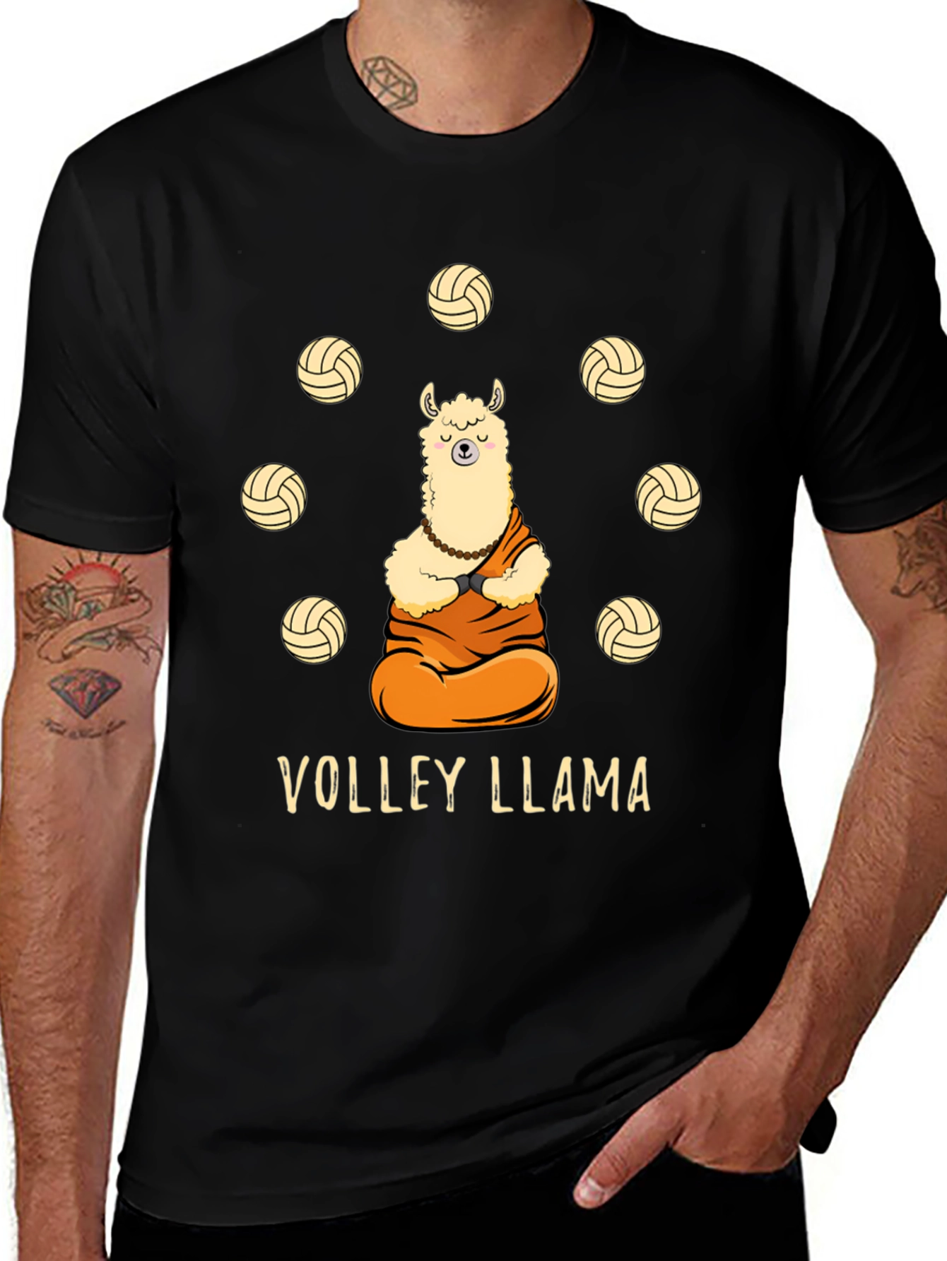 Variant 12 of Volley Llama T-Shirt