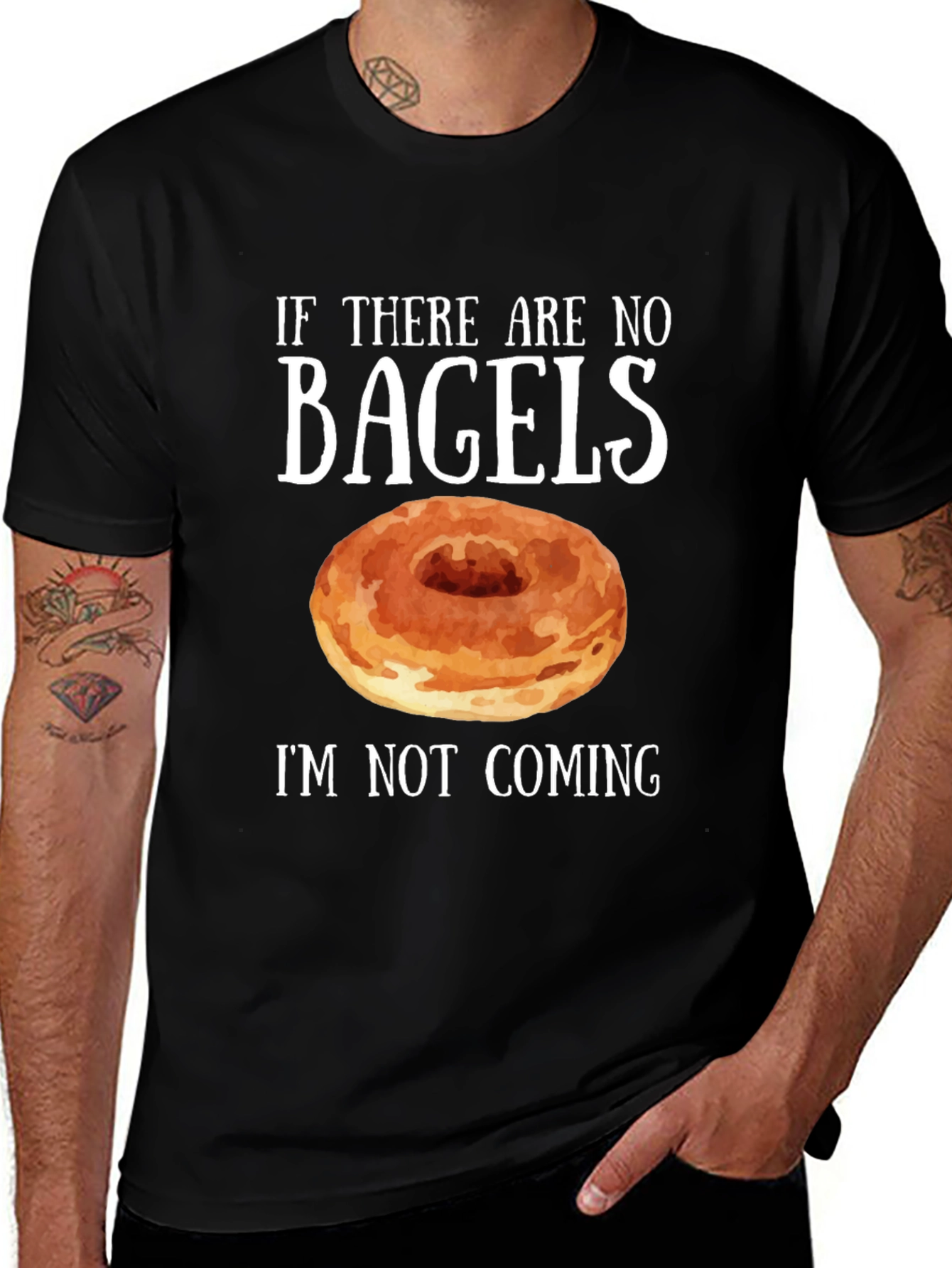 Variant 28 of Funny Bagel Lover T-Shirt
