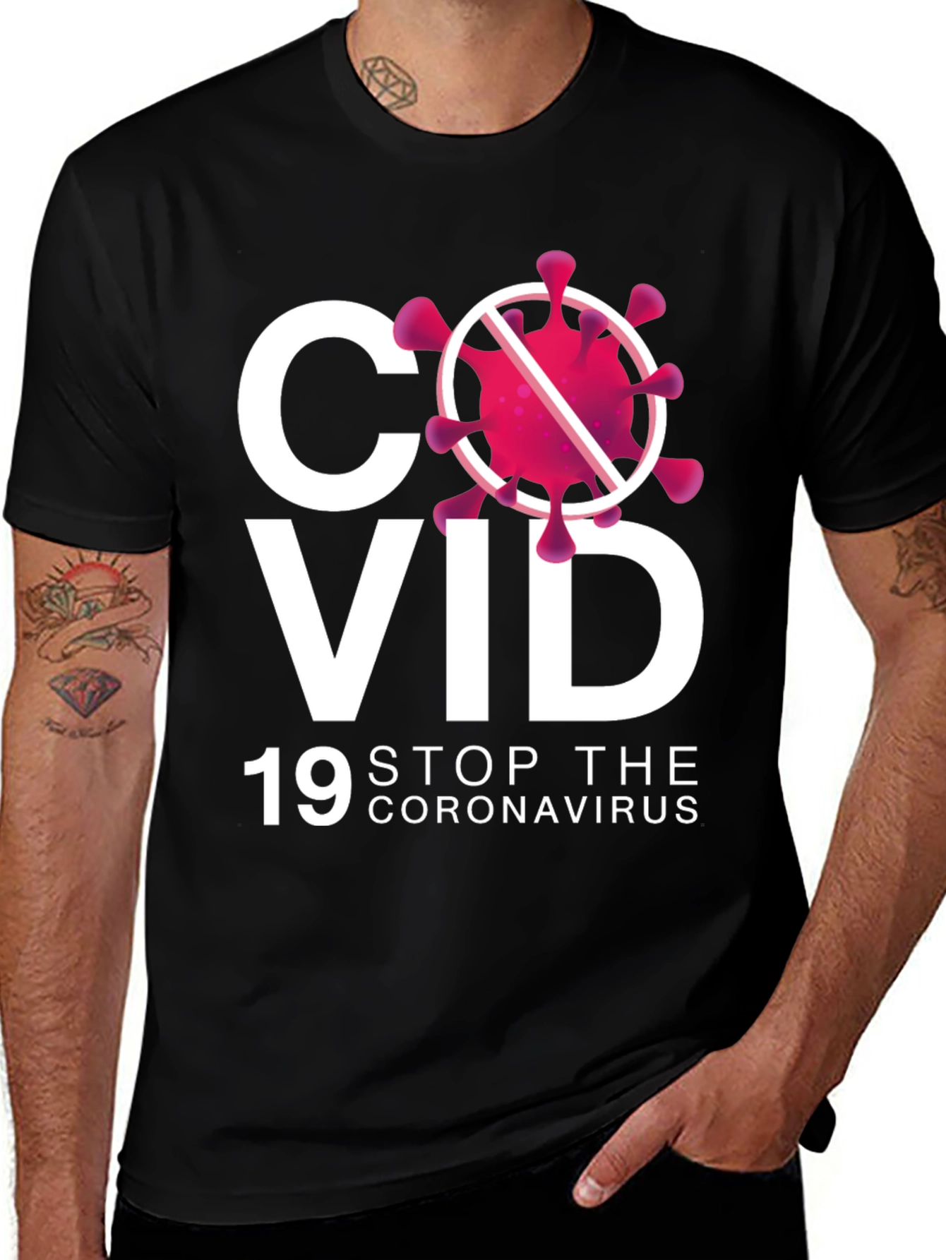 COVID Stop Coronavirus T-Shirt