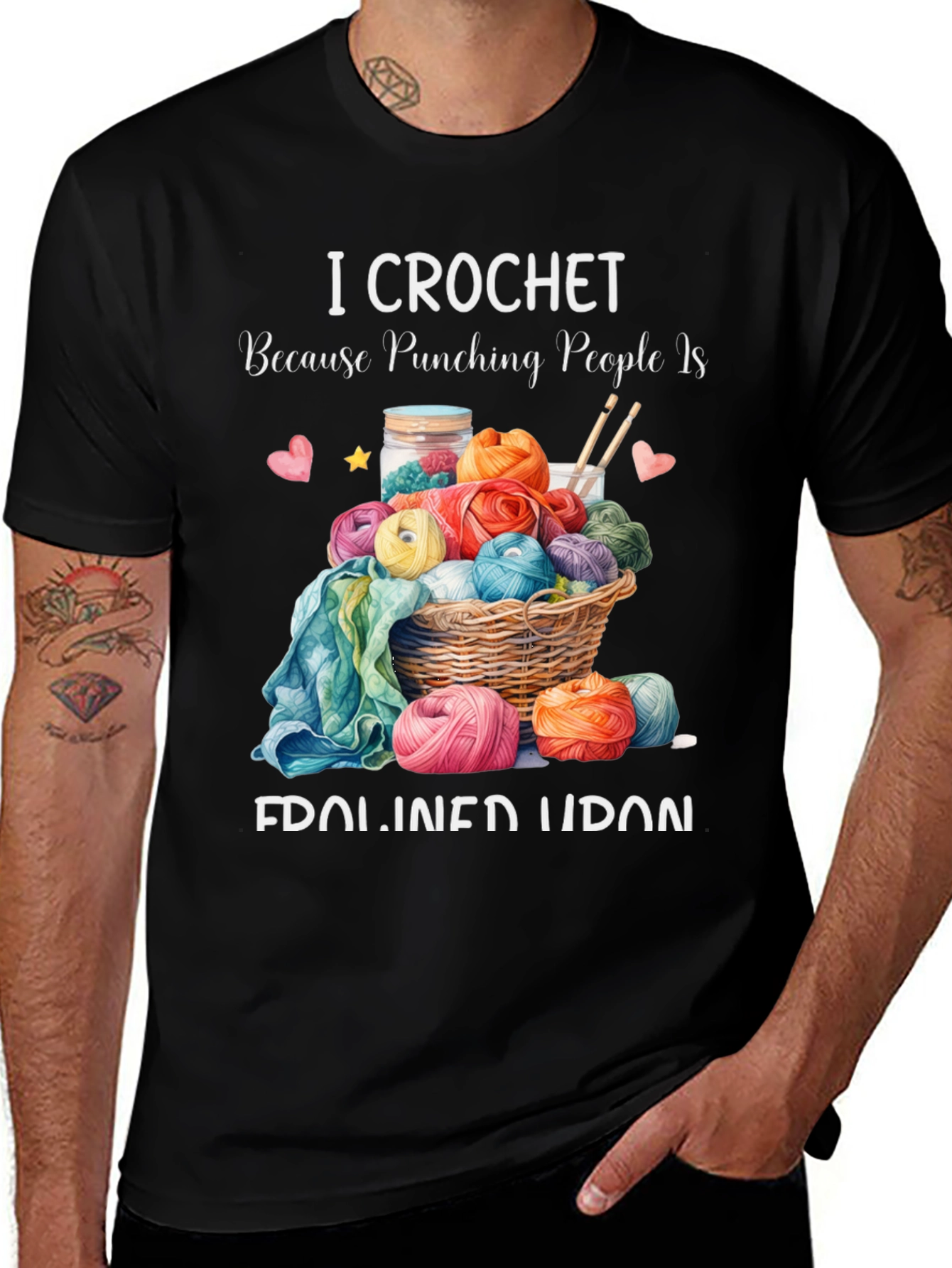 Variant 12 of I Crochet T-Shirt - Yarn Lover Gift