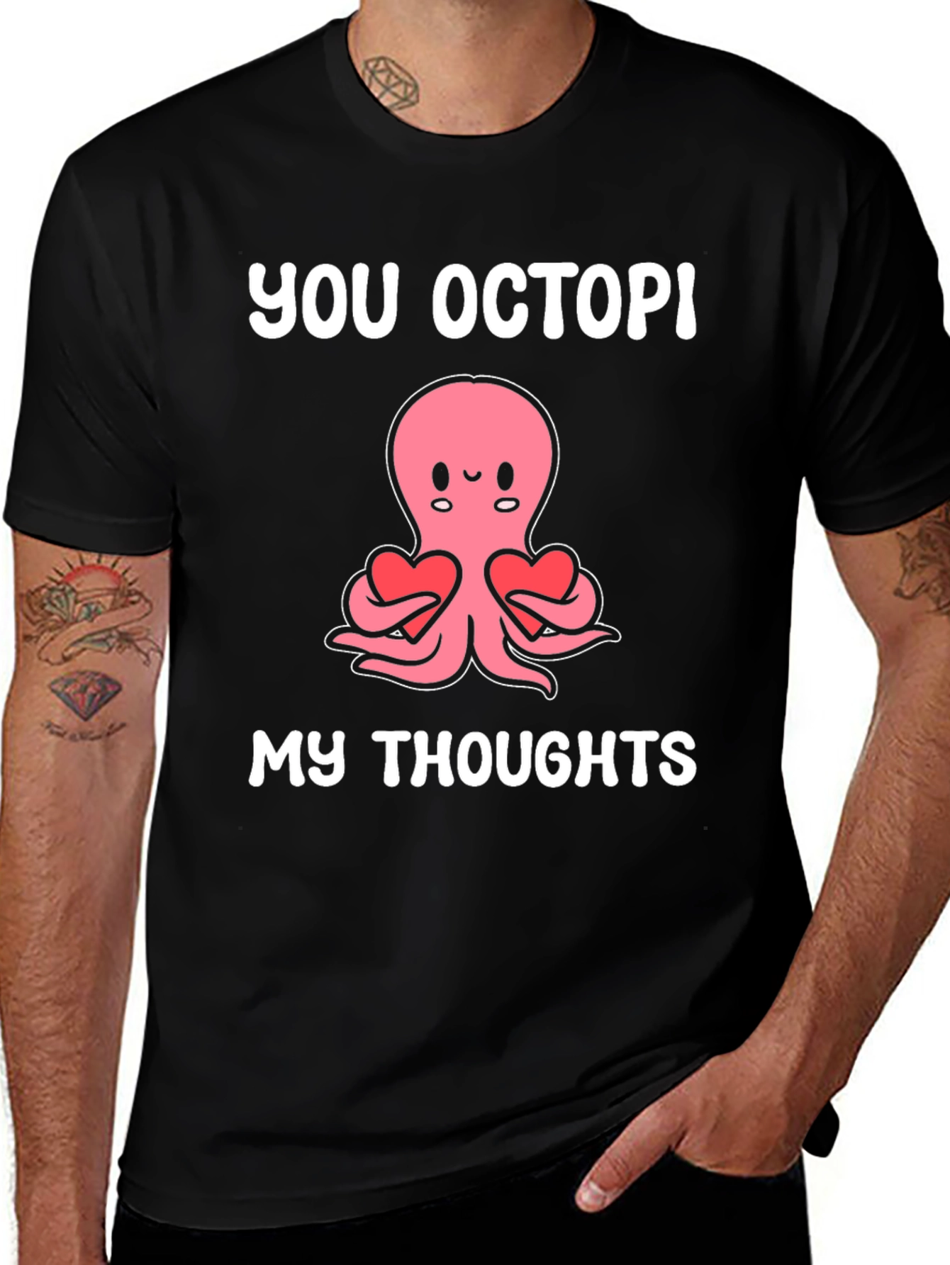 Variant 15 of You Octopi My Thoughts Funny Octopus T-Shirt