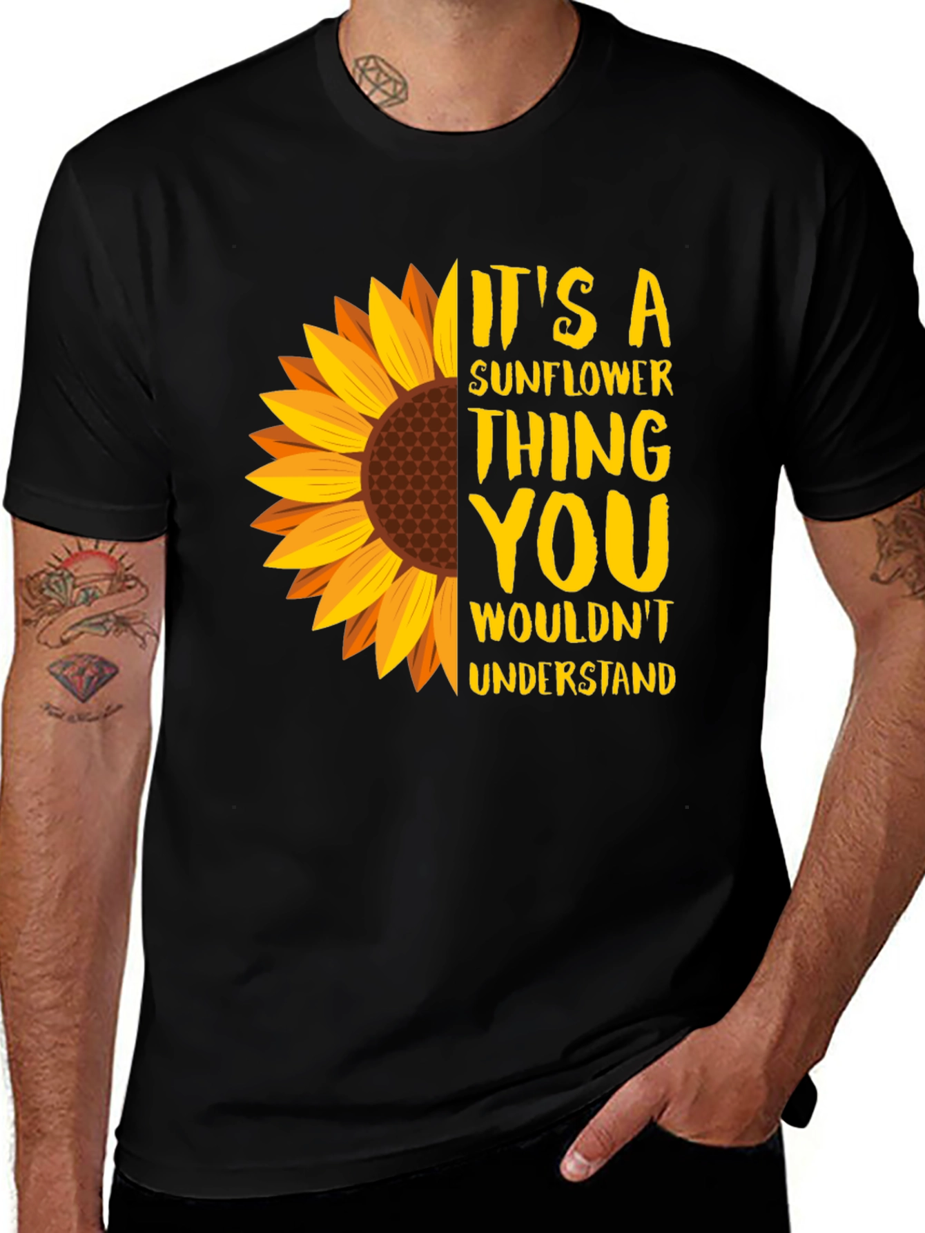 Variant 5 of Sunflower Thing Graphic Tee