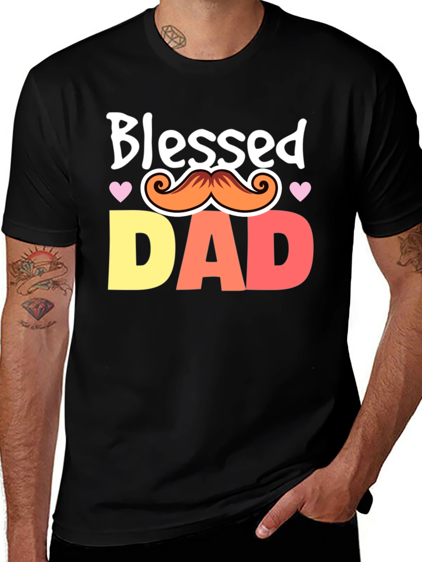 Variant 19 of Blessed Dad T-Shirt