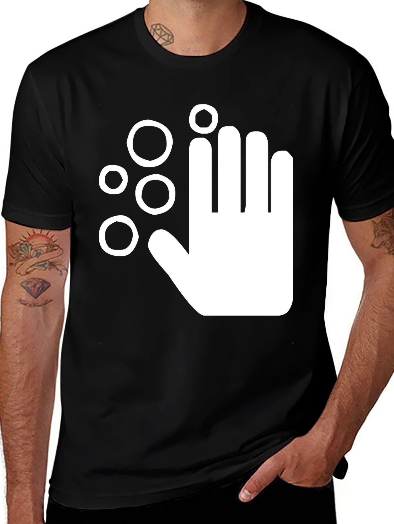 Washing Hands Graphic T-Shirt