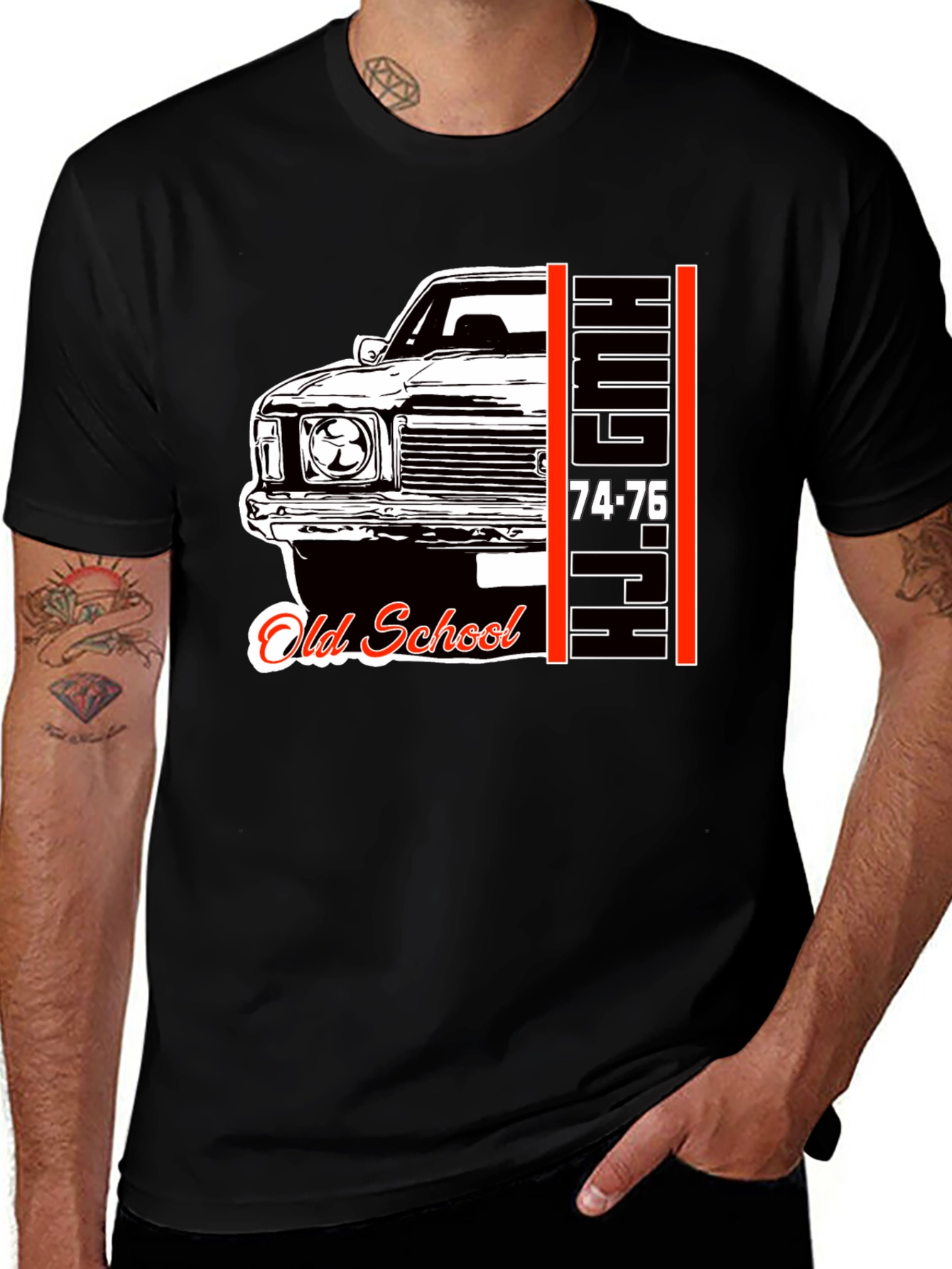 74-76 Chevy Nova Old School Graphic Tee