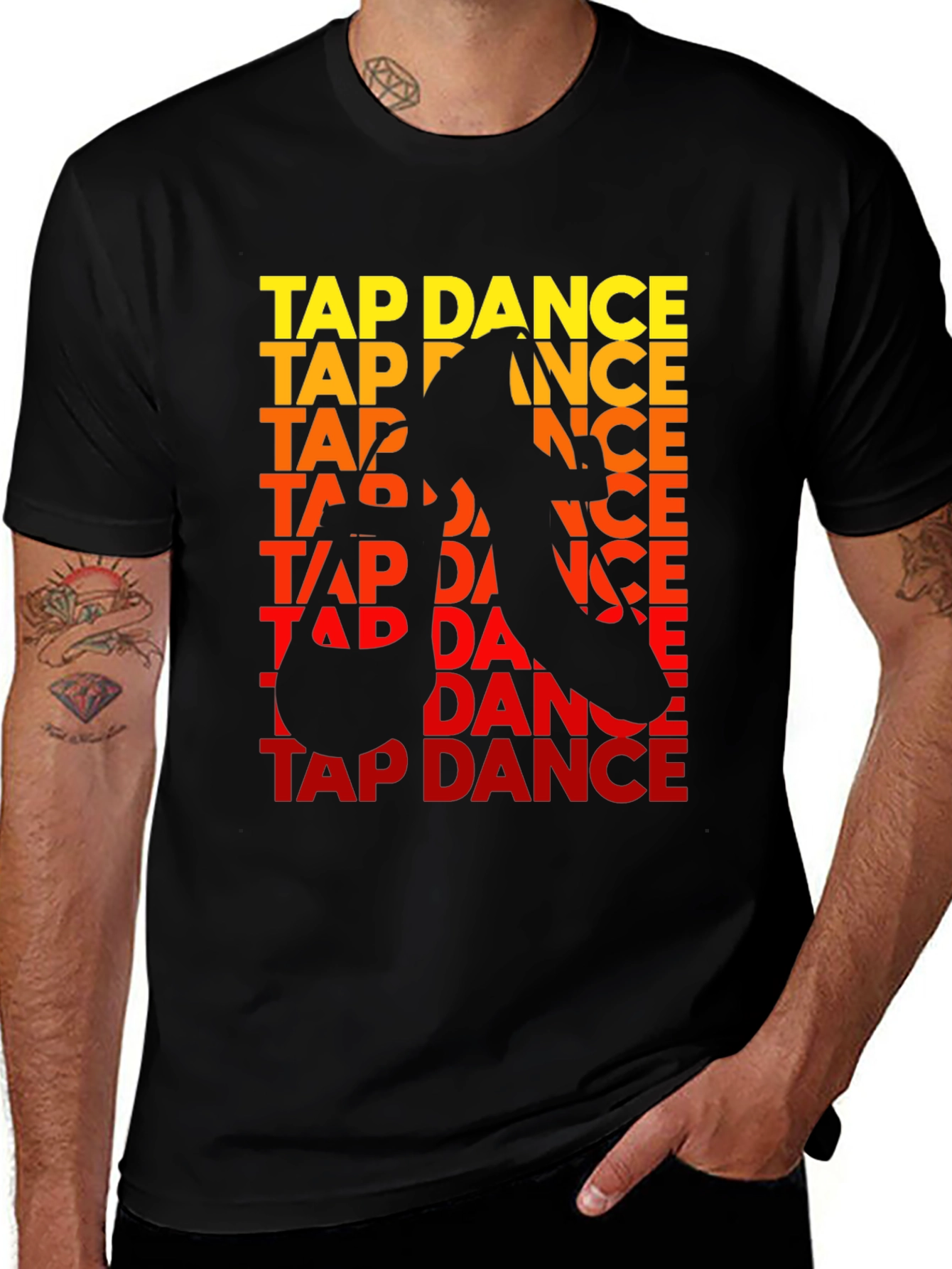 Tap Dance Silhouette Graphic Tee