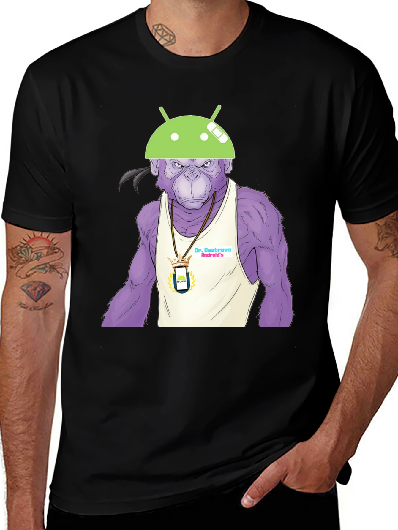Android Dr. Destrava Monkey T-Shirt