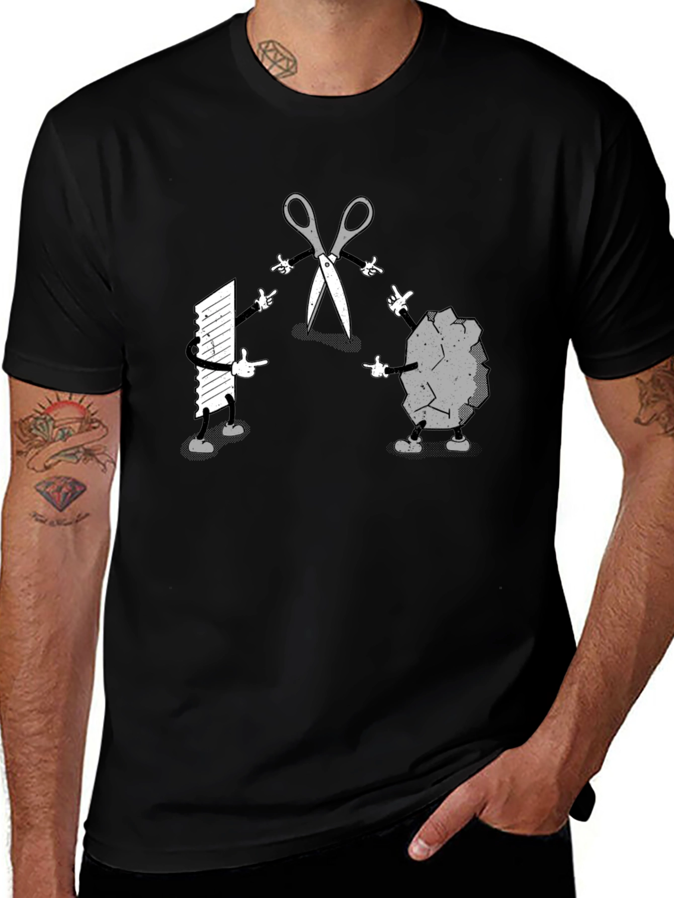 Variant 24 of Rock Paper Scissors T-Shirt