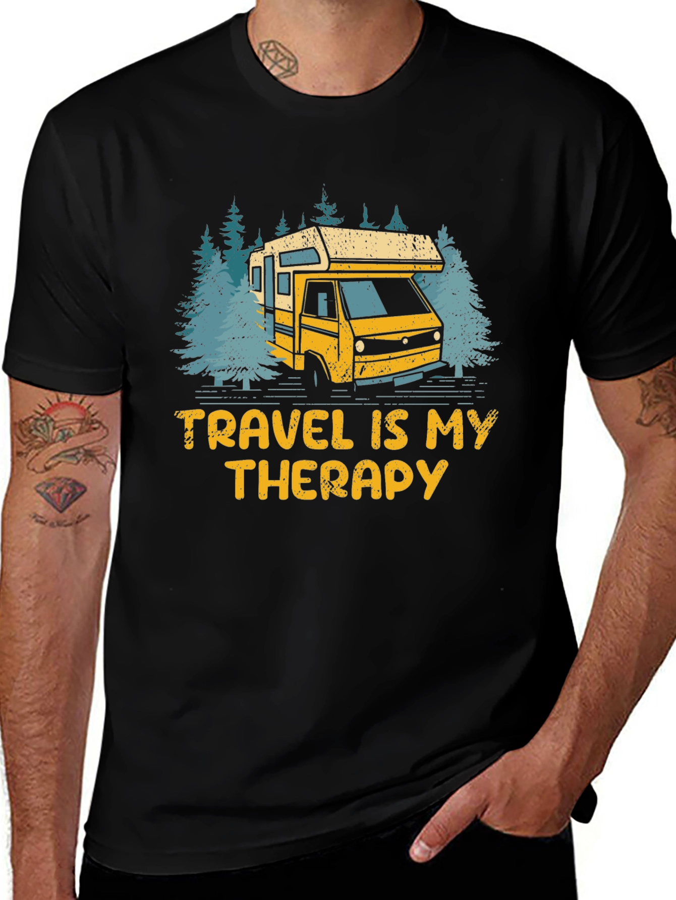 Travel is My Therapy T-Shirt