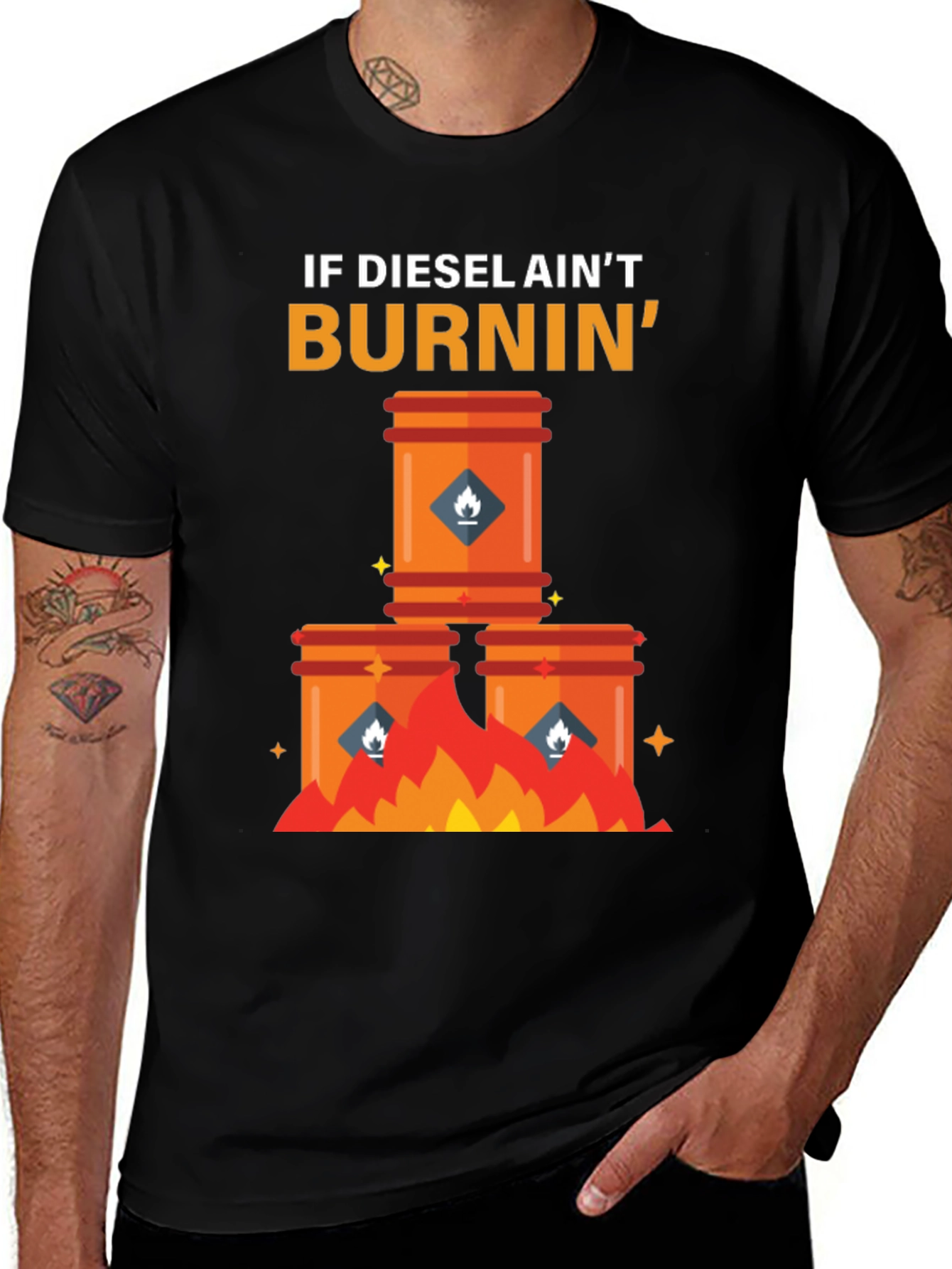 Diesel Burnin' T-Shirt