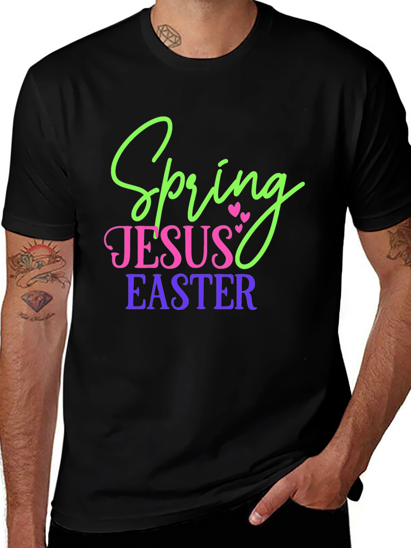 Variant 16 of Spring Jesus Easter Graphic Tee