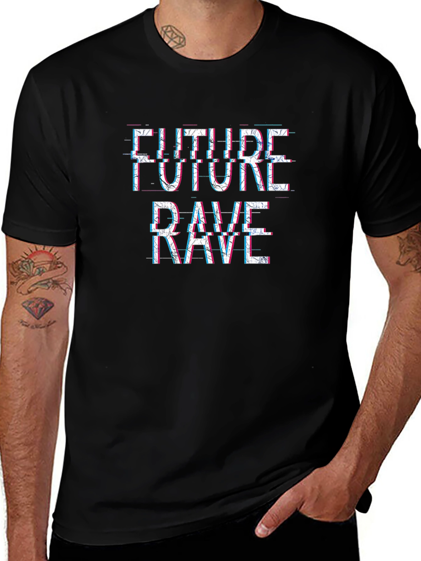 Future Rave Graphic T-Shirt - EDM Music Tee