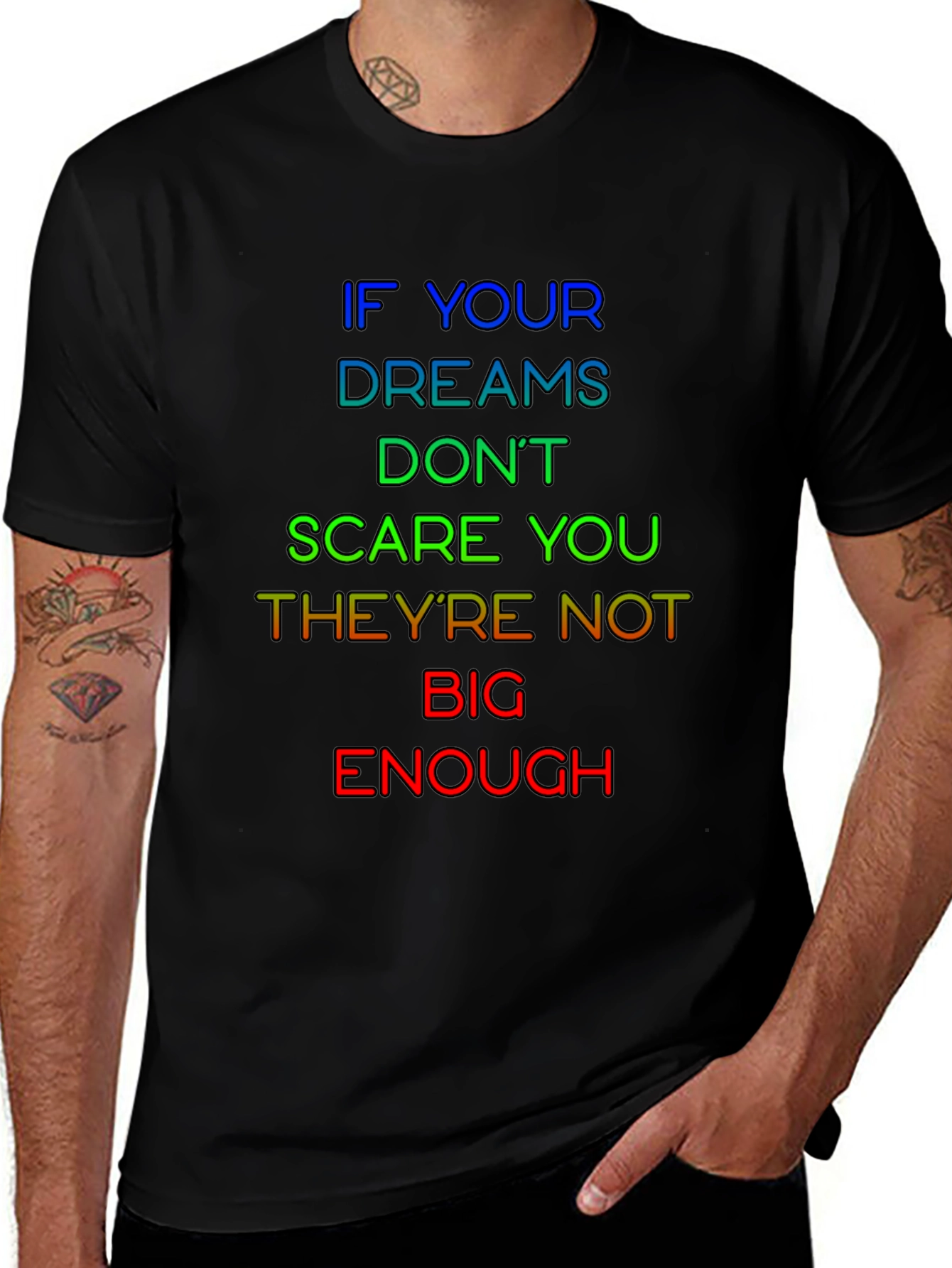 Variant 14 of Inspirational Dreams Graphic T-Shirt