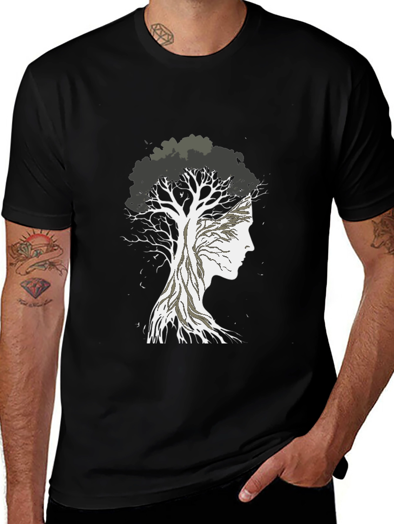 Variant 29 of Tree of Life Graphic Tee - Nature Inspired T-Shirt