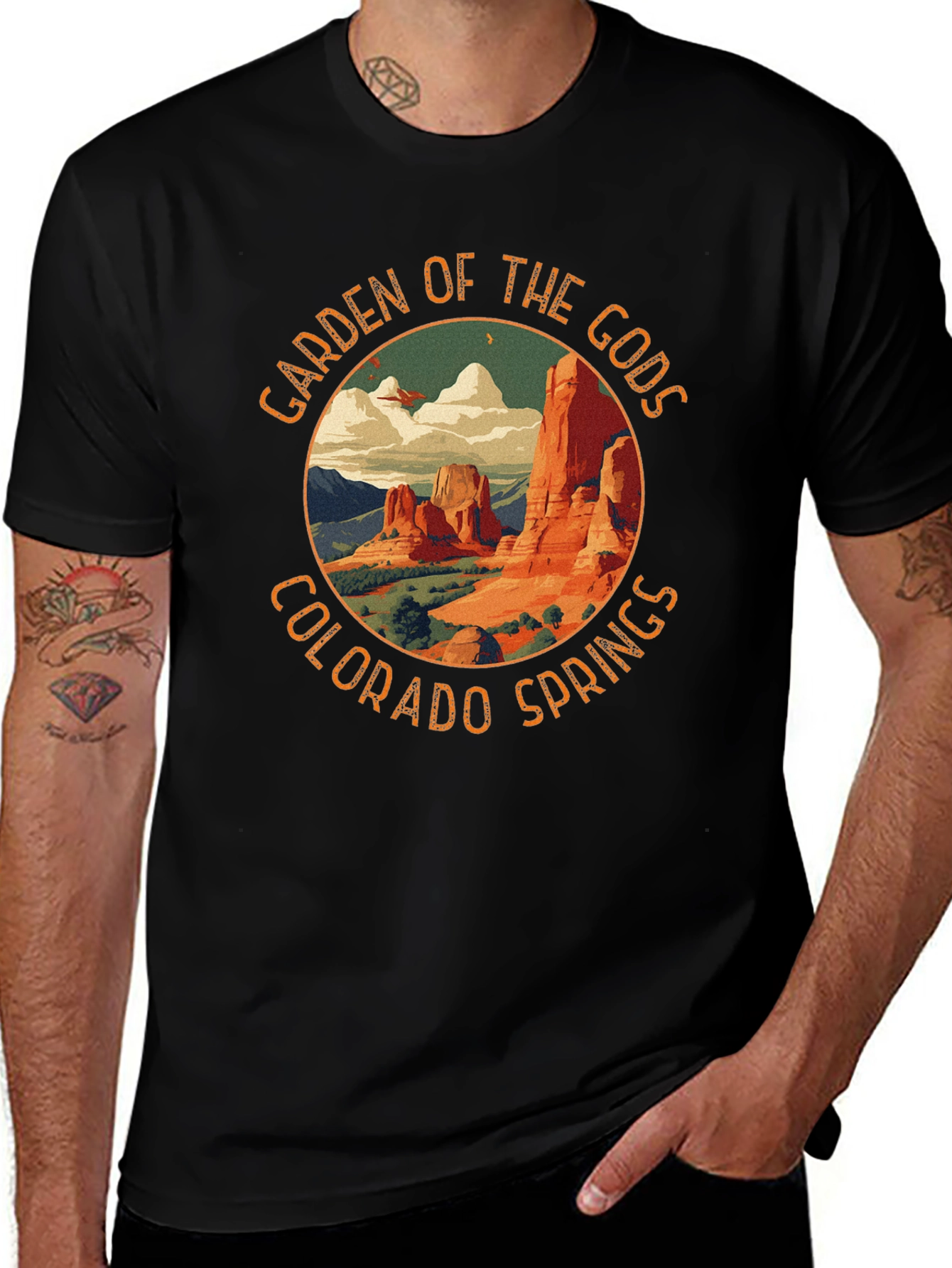 Variant 19 of Garden of the Gods Colorado Springs Graphic Tee