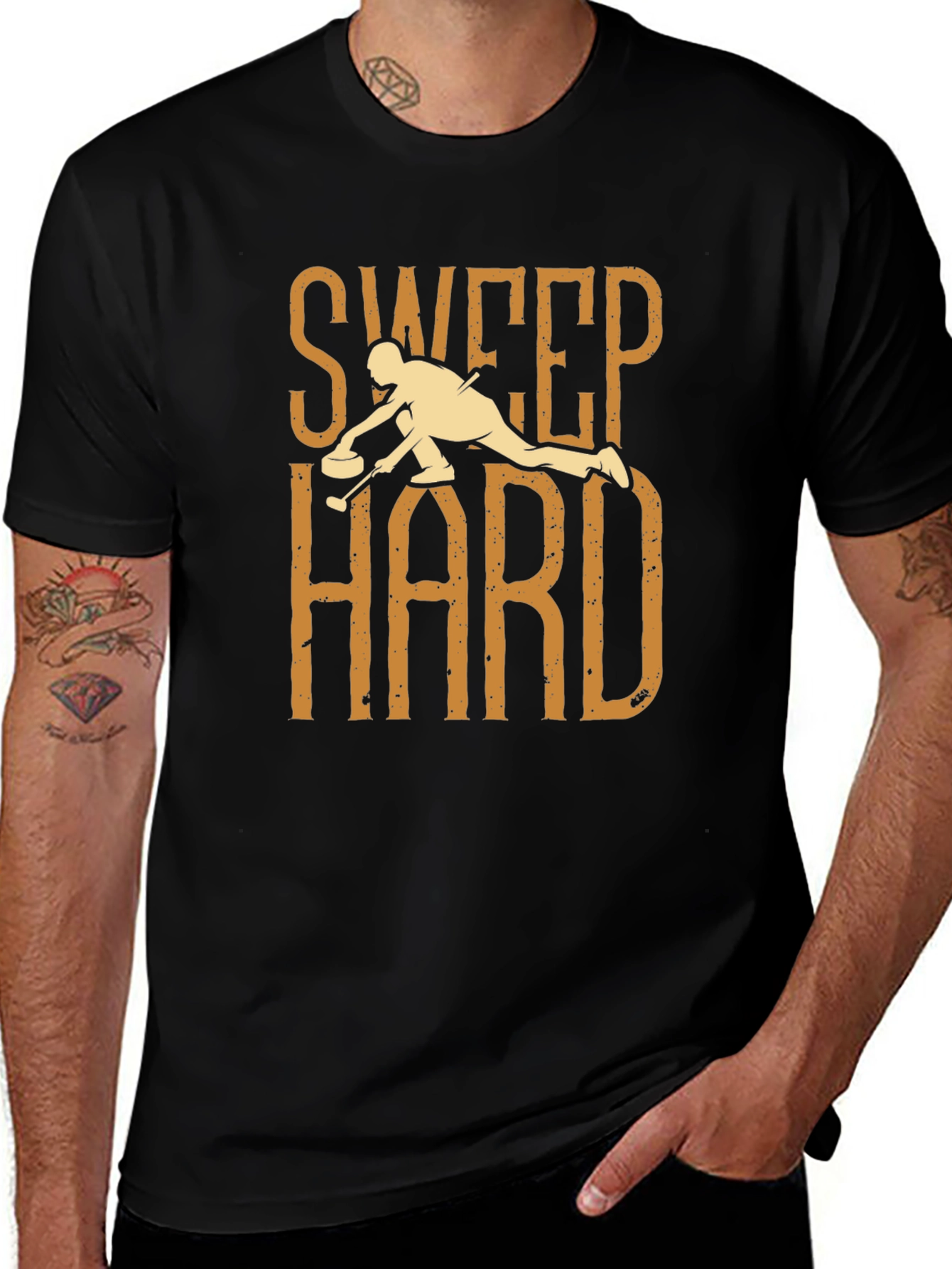 Variant 30 of Sweep Hard Curling T-Shirt