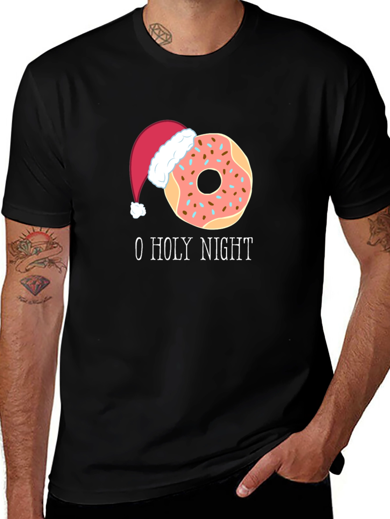 O Holy Night Donut Christmas T-Shirt