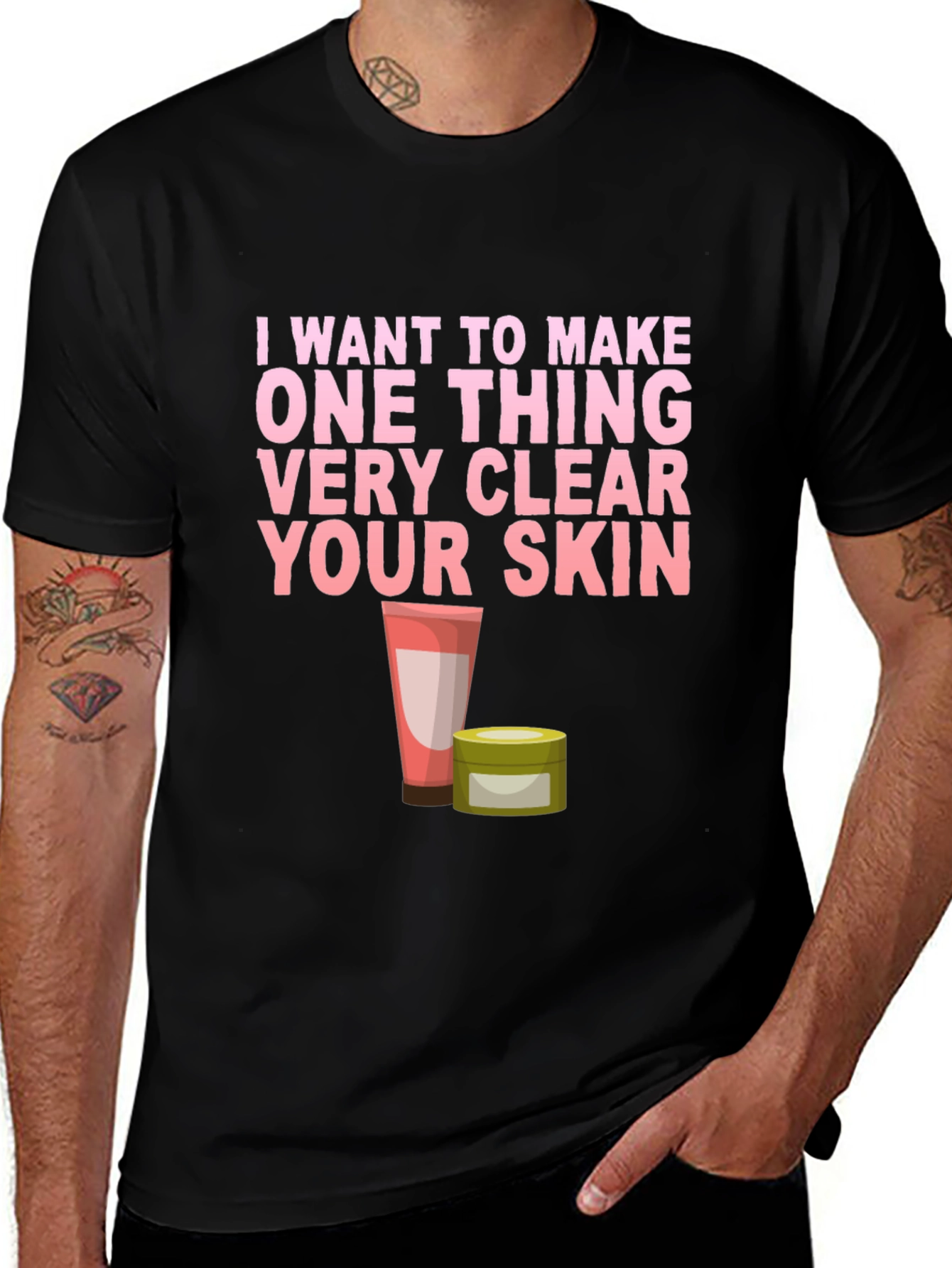 Skincare T-Shirt - "Clear Your Skin"